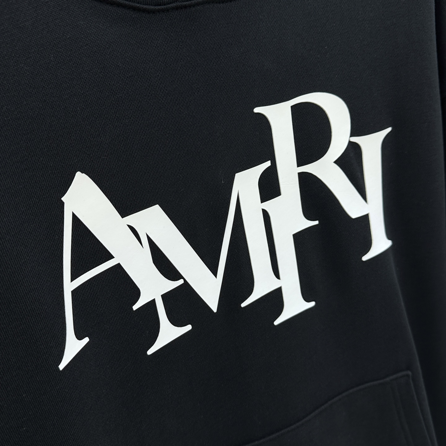 🆕AMIRI 2025ss秋冬新品印花连帽卫衣 高超的时尚魅力风范,特立独行的艺术气息.客供定制面料高克