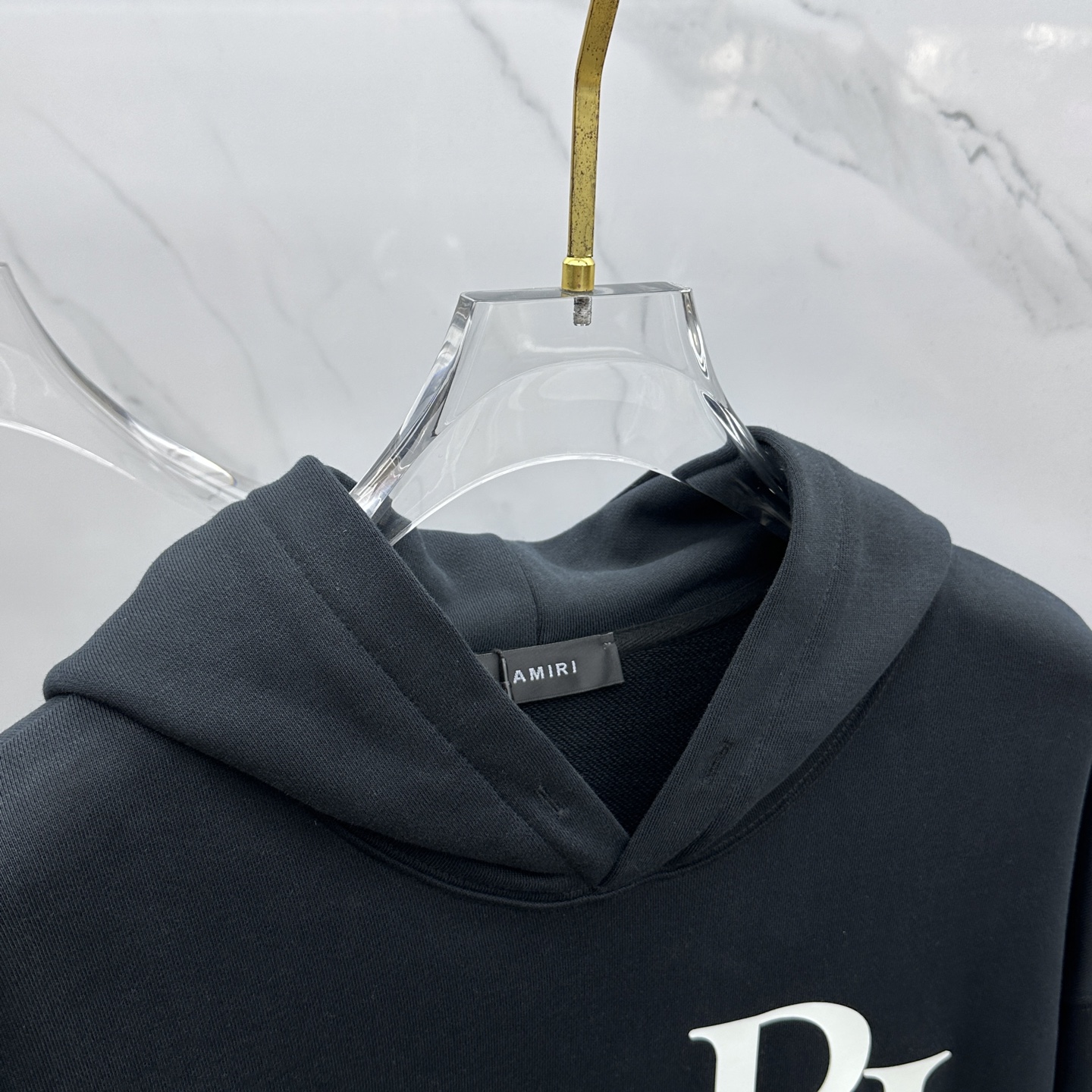 🆕AMIRI 2025ss秋冬新品印花连帽卫衣 高超的时尚魅力风范,特立独行的艺术气息.客供定制面料高克