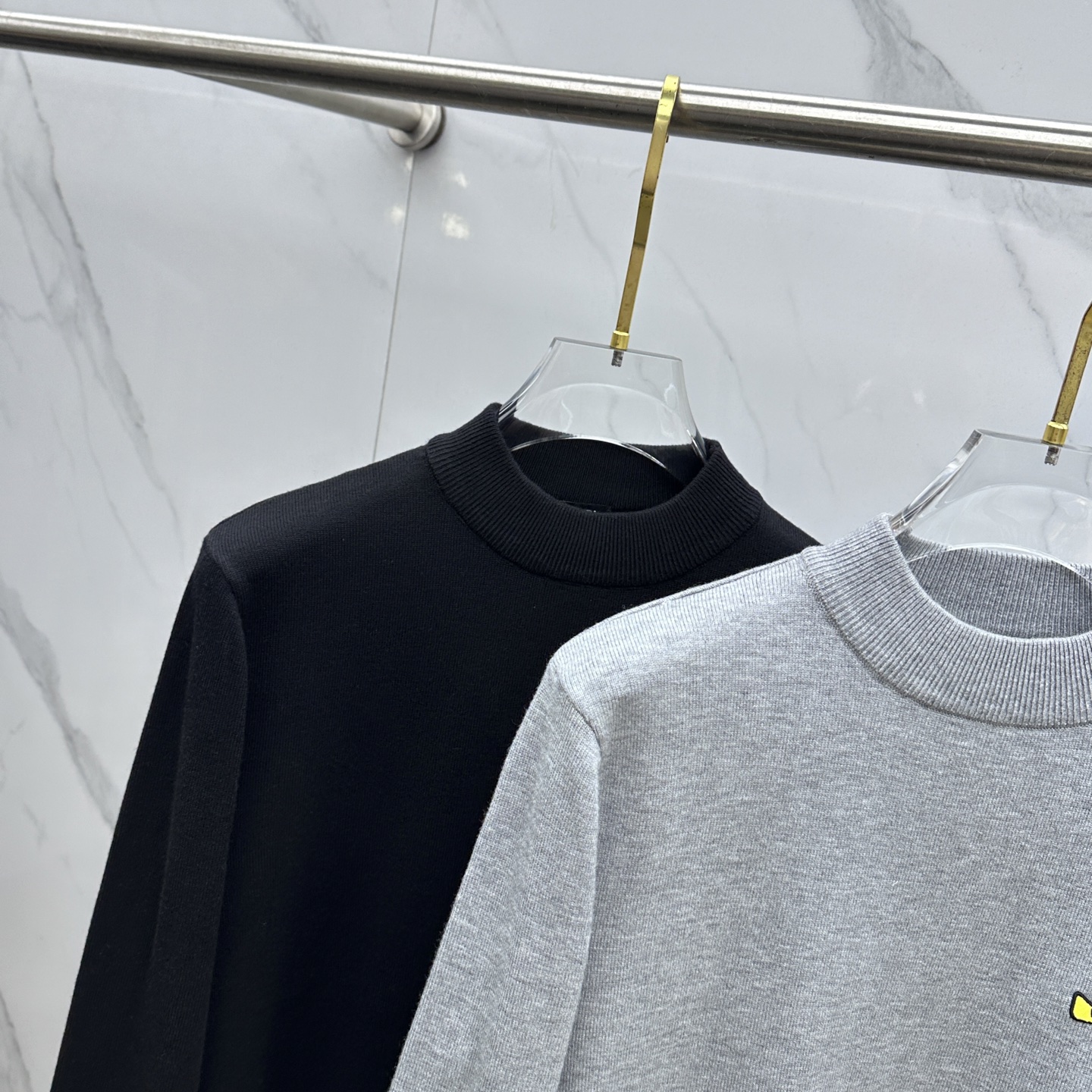 🆕Fendi芬迪 2025ss秋冬新品男士圆领套头针织羊毛衫 日常穿搭 精简品质款 干净百搭。客供定制面