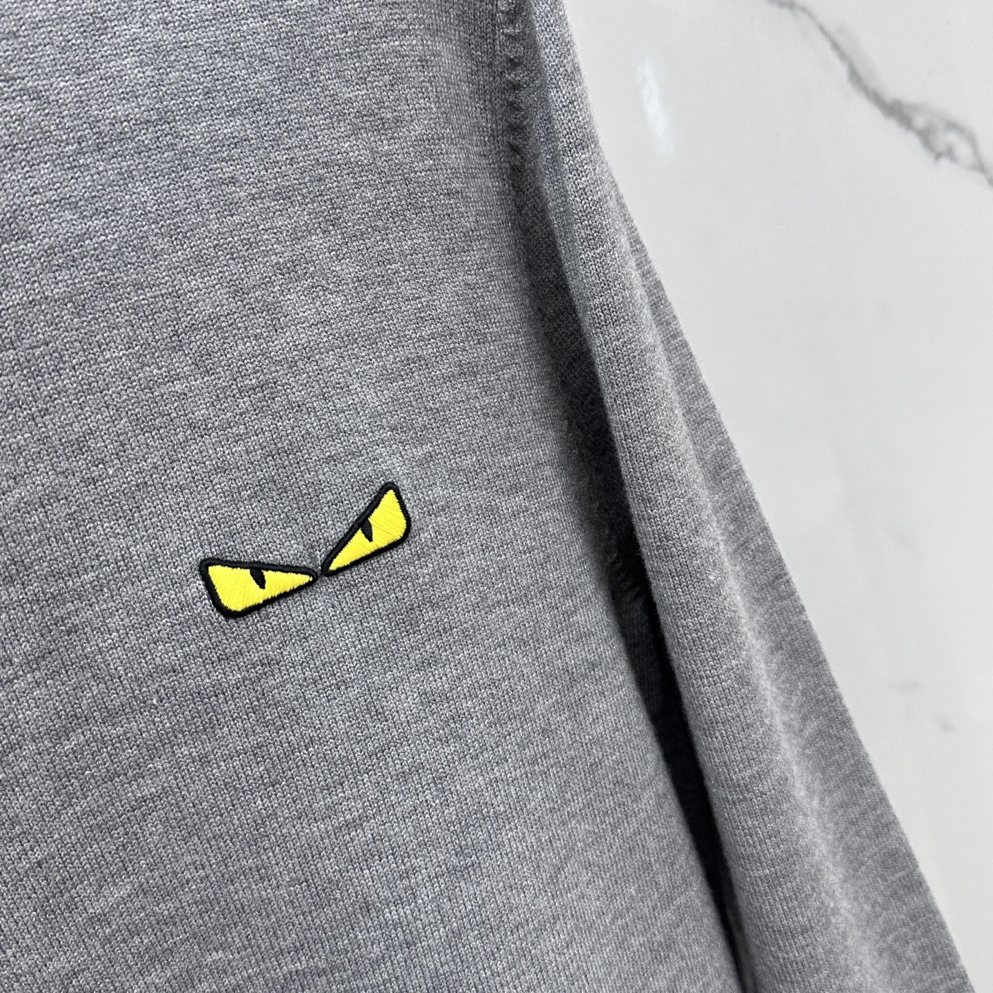 🆕Fendi芬迪 2025ss秋冬新品男士圆领套头针织羊毛衫 日常穿搭 精简品质款 干净百搭。客供定制面