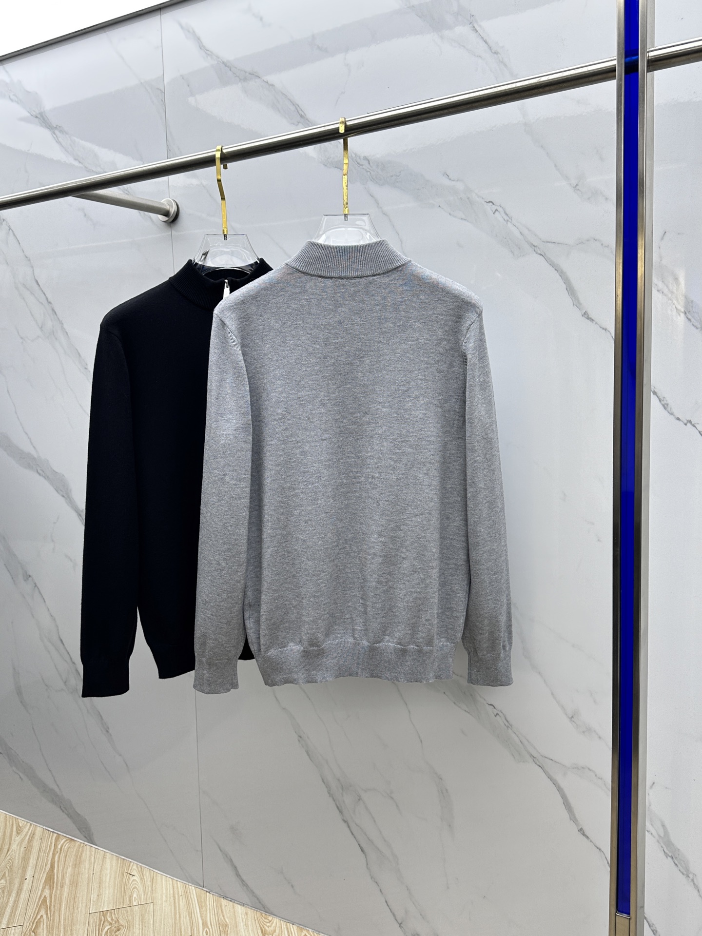 🆕LV路易威登 2025ss秋冬新品半拉链男士针织羊毛衫 日常穿搭 精简品质款 干净百搭。客供定制面料，