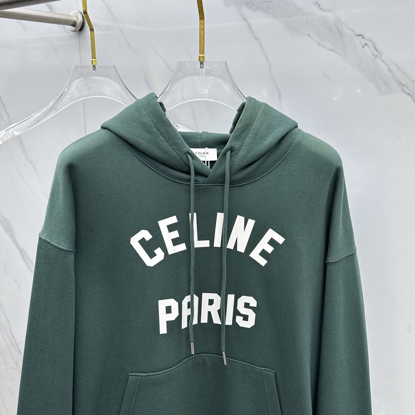 🆕CELINE塞林 2025ss秋冬新品印花连帽卫衣 高超的时尚魅力风范,特立独行的艺术气息.客供定制面