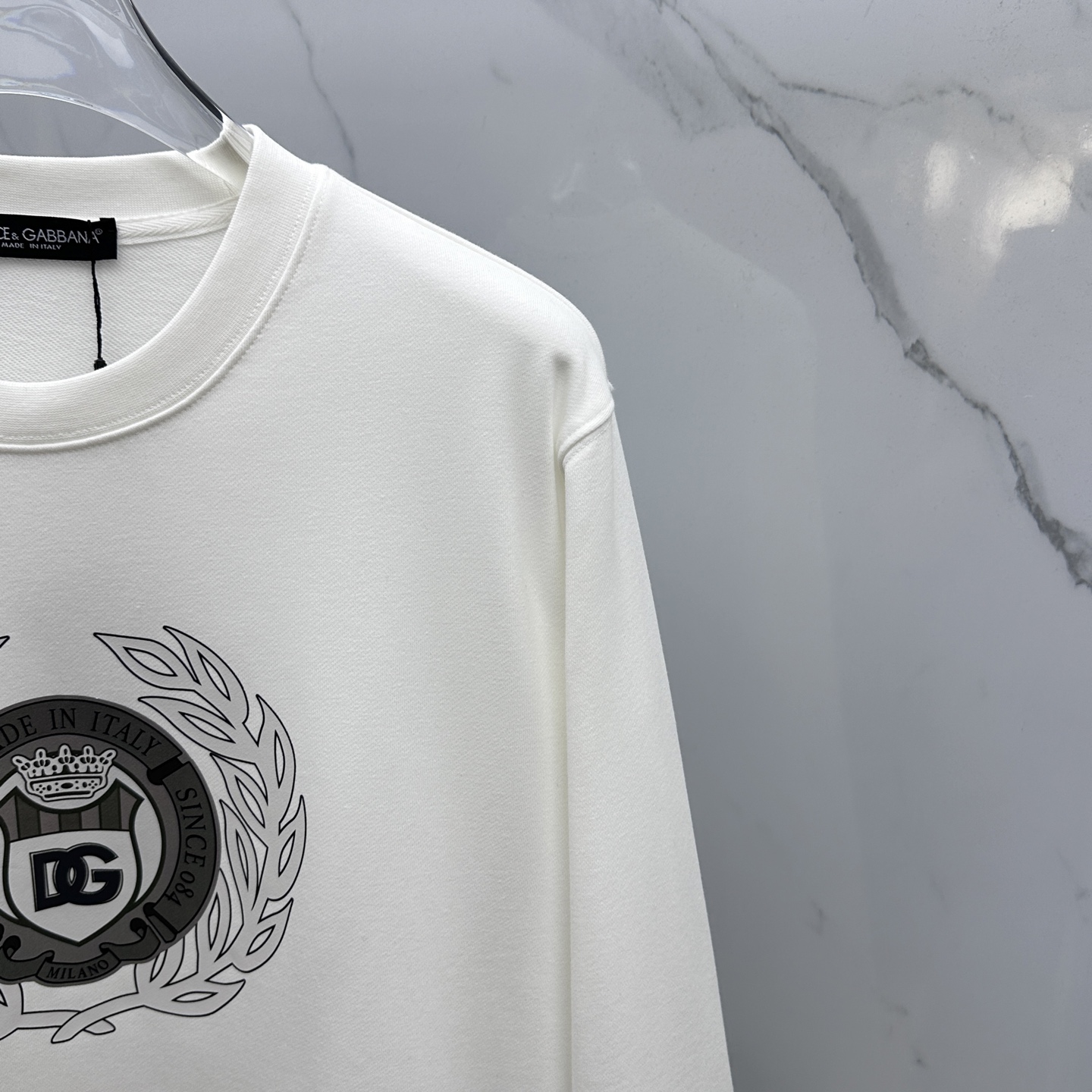 🆕DG杜嘉班纳 2025ss秋冬新品印花圆领套头卫衣 高超的时尚魅力风范,特立独行的艺术气息.客供定制面