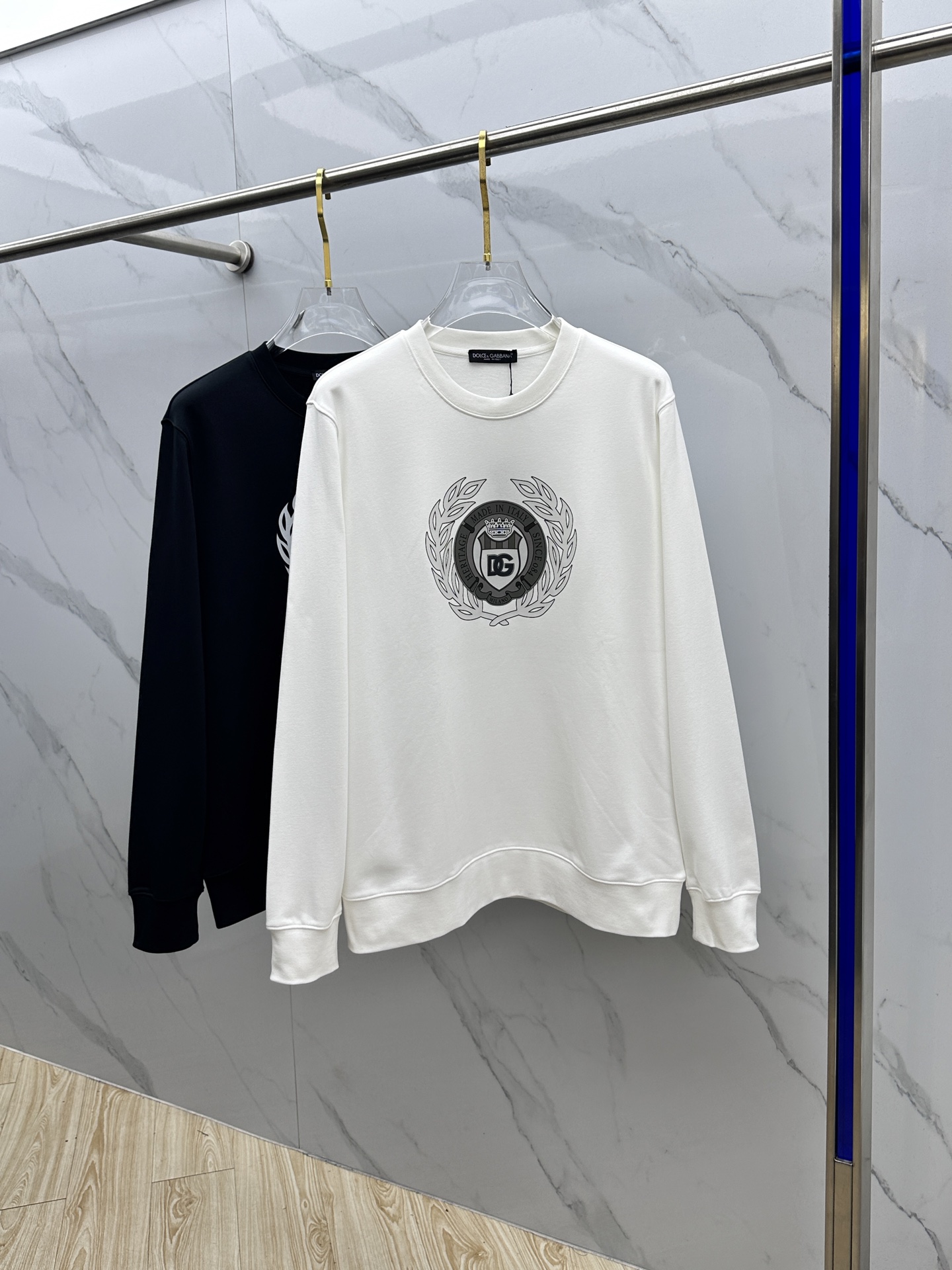 🆕DG杜嘉班纳 2025ss秋冬新品印花圆领套头卫衣 高超的时尚魅力风范,特立独行的艺术气息.客供定制面