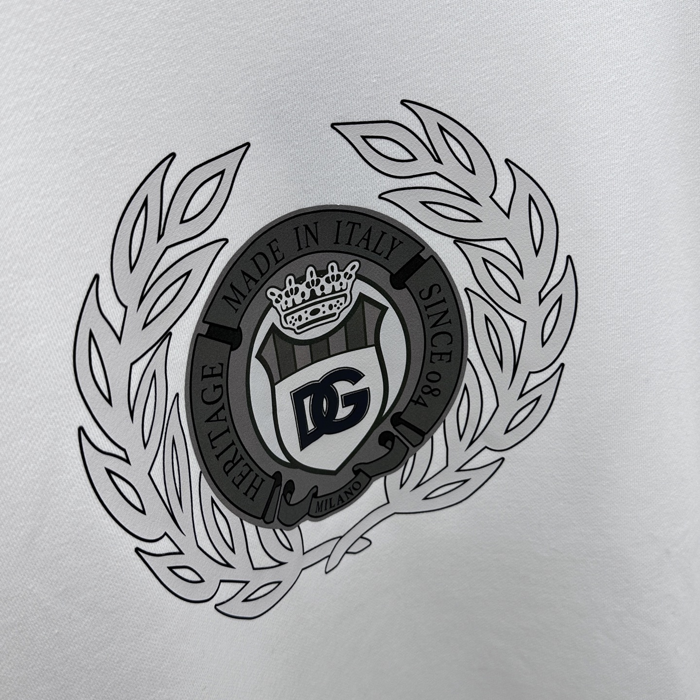 🆕DG杜嘉班纳 2025ss秋冬新品印花圆领套头卫衣 高超的时尚魅力风范,特立独行的艺术气息.客供定制面