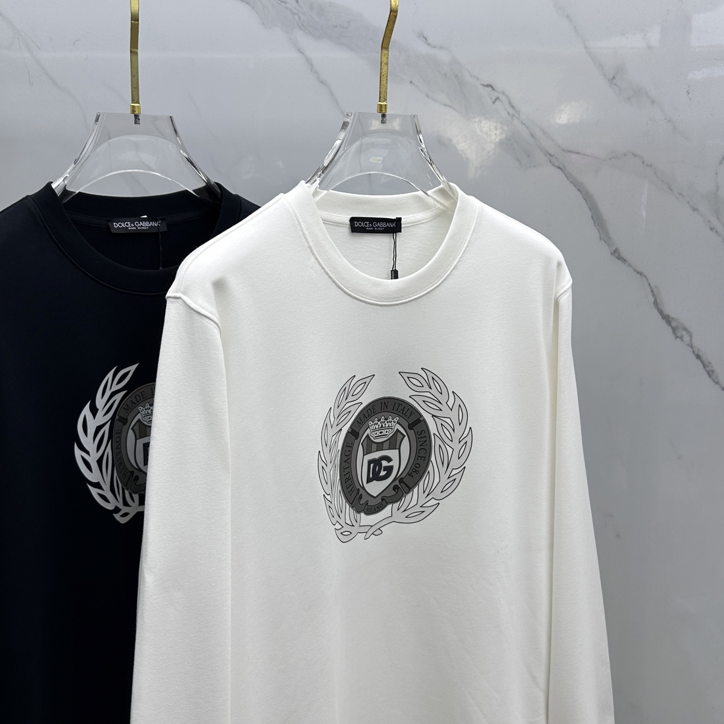 🆕DG杜嘉班纳 2025ss秋冬新品印花圆领套头卫衣 高超的时尚魅力风范,特立独行的艺术气息.客供定制面