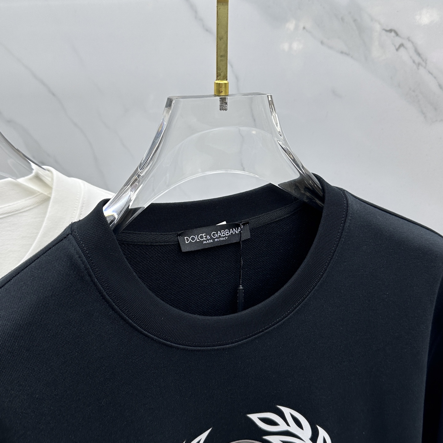 🆕DG杜嘉班纳 2025ss秋冬新品印花圆领套头卫衣 高超的时尚魅力风范,特立独行的艺术气息.客供定制面