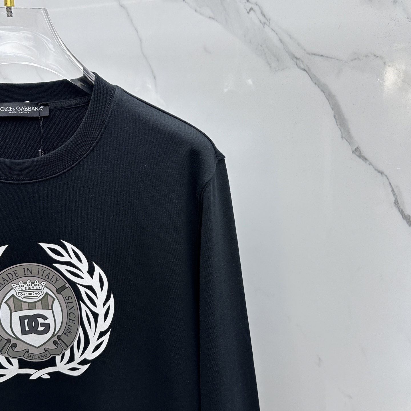 🆕DG杜嘉班纳 2025ss秋冬新品印花圆领套头卫衣 高超的时尚魅力风范,特立独行的艺术气息.客供定制面