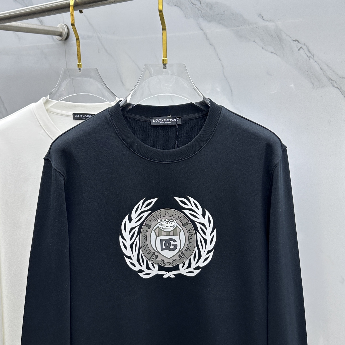 🆕DG杜嘉班纳 2025ss秋冬新品印花圆领套头卫衣 高超的时尚魅力风范,特立独行的艺术气息.客供定制面