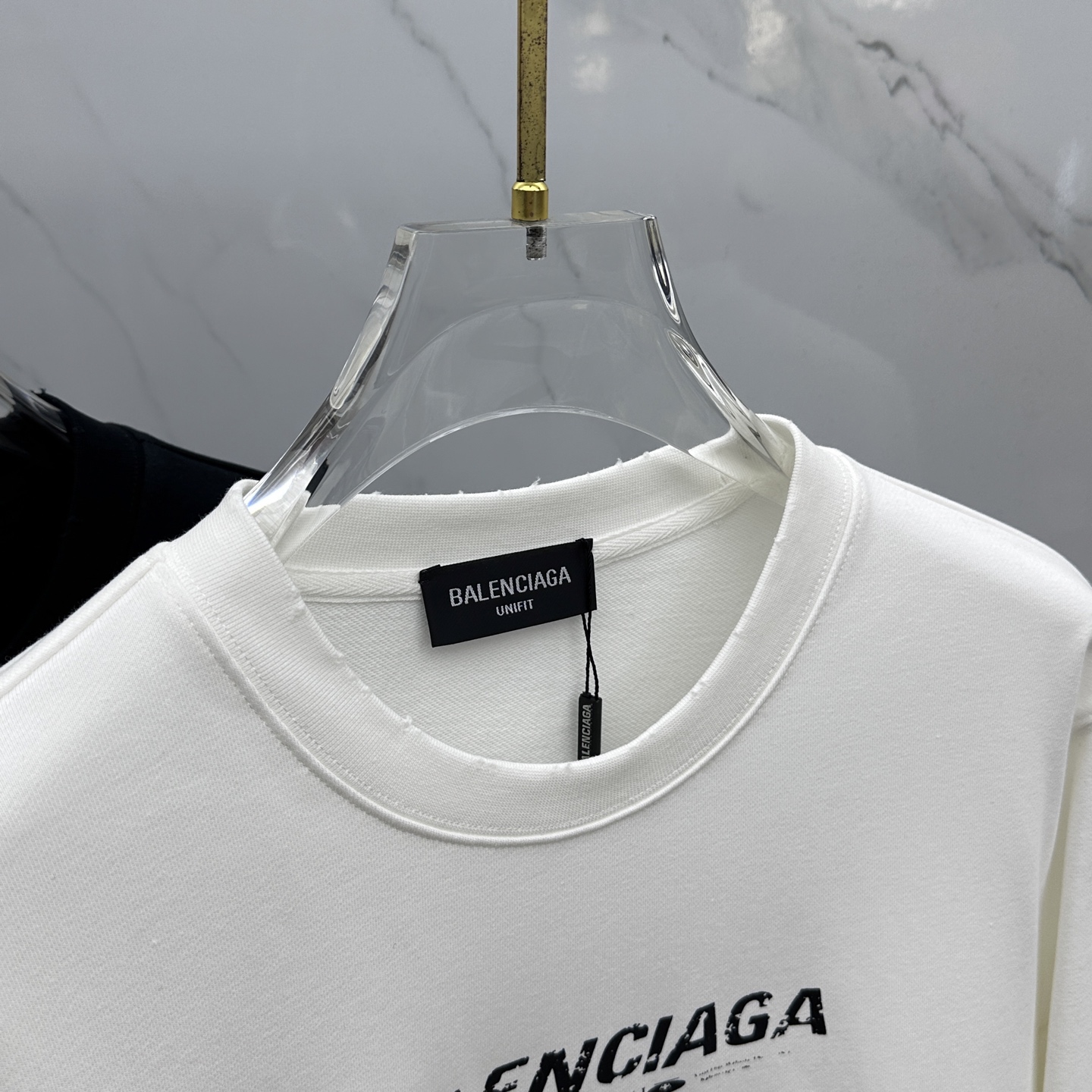 🆕Balenciaga巴黎世家 2025ss秋冬新品印花圆领套头卫衣 高超的时尚魅力风范,特立独行的艺术