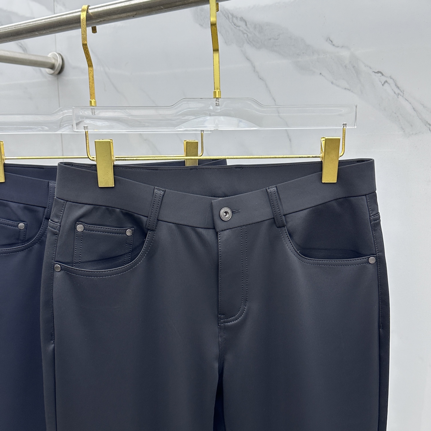 🆕BOSS 🔥高端定制、2025秋冬最新款休闲裤五袋裤 柜台同步发售 原版定制复刻 客供五金辅料 原单品