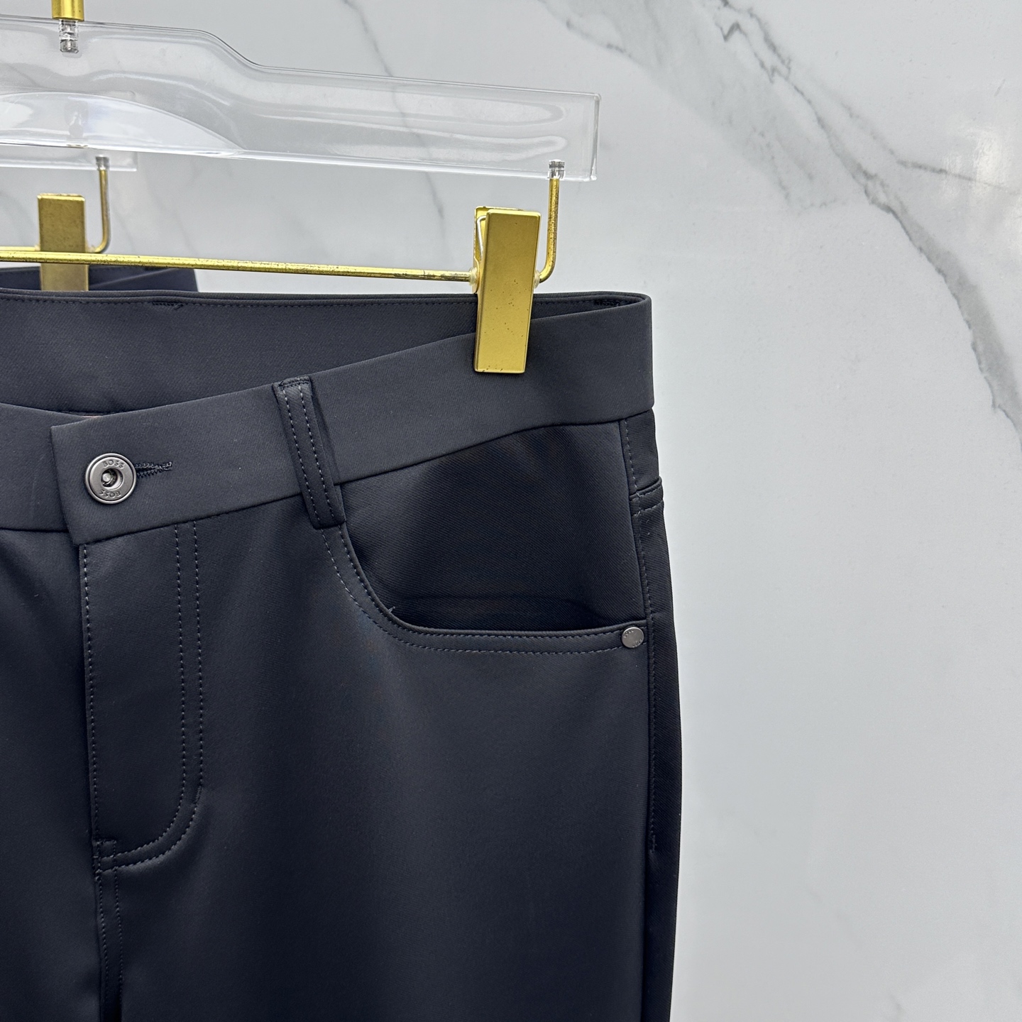 🆕BOSS 🔥高端定制、2025秋冬最新款休闲裤五袋裤 柜台同步发售 原版定制复刻 客供五金辅料 原单品