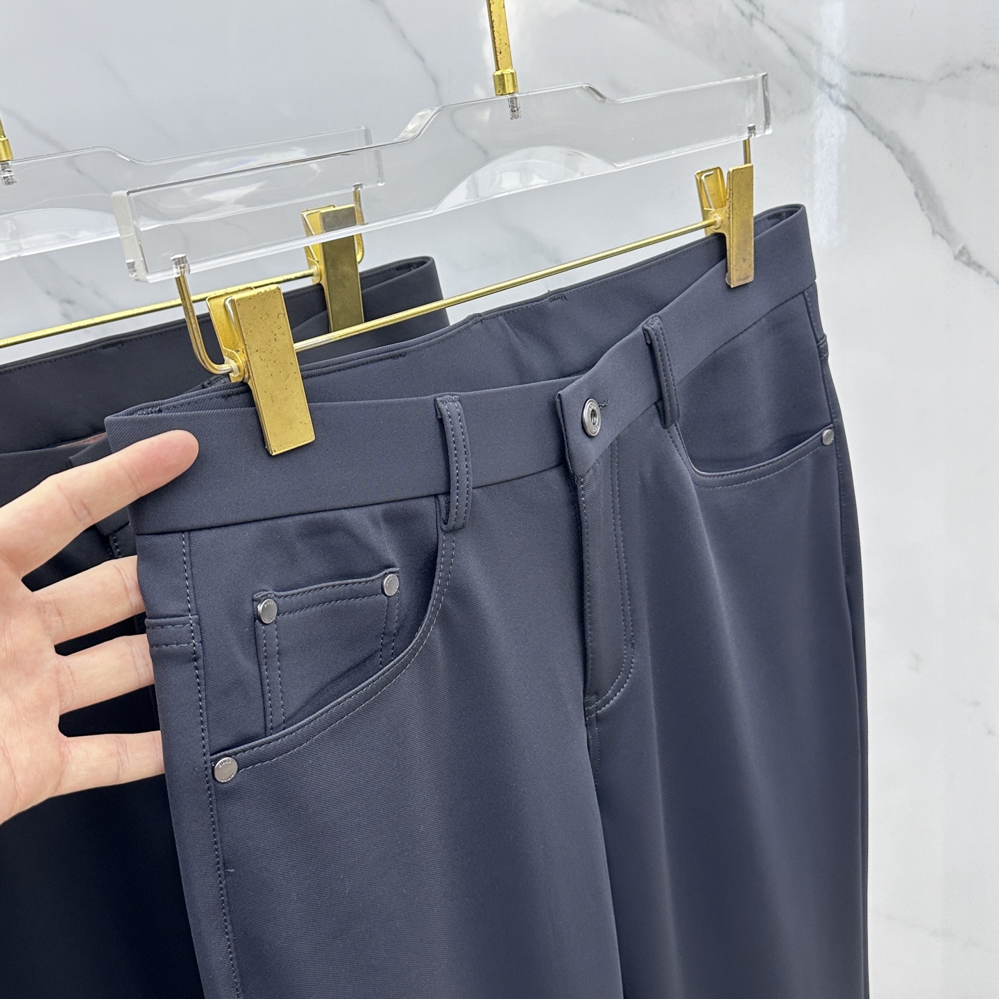 🆕BOSS 🔥高端定制、2025秋冬最新款休闲裤五袋裤 柜台同步发售 原版定制复刻 客供五金辅料 原单品