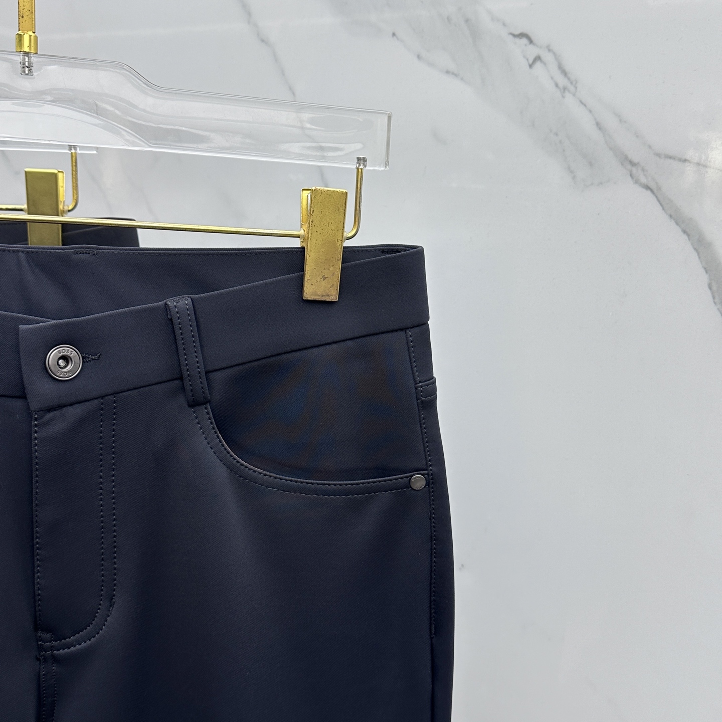 🆕BOSS 🔥高端定制、2025秋冬最新款休闲裤五袋裤 柜台同步发售 原版定制复刻 客供五金辅料 原单品