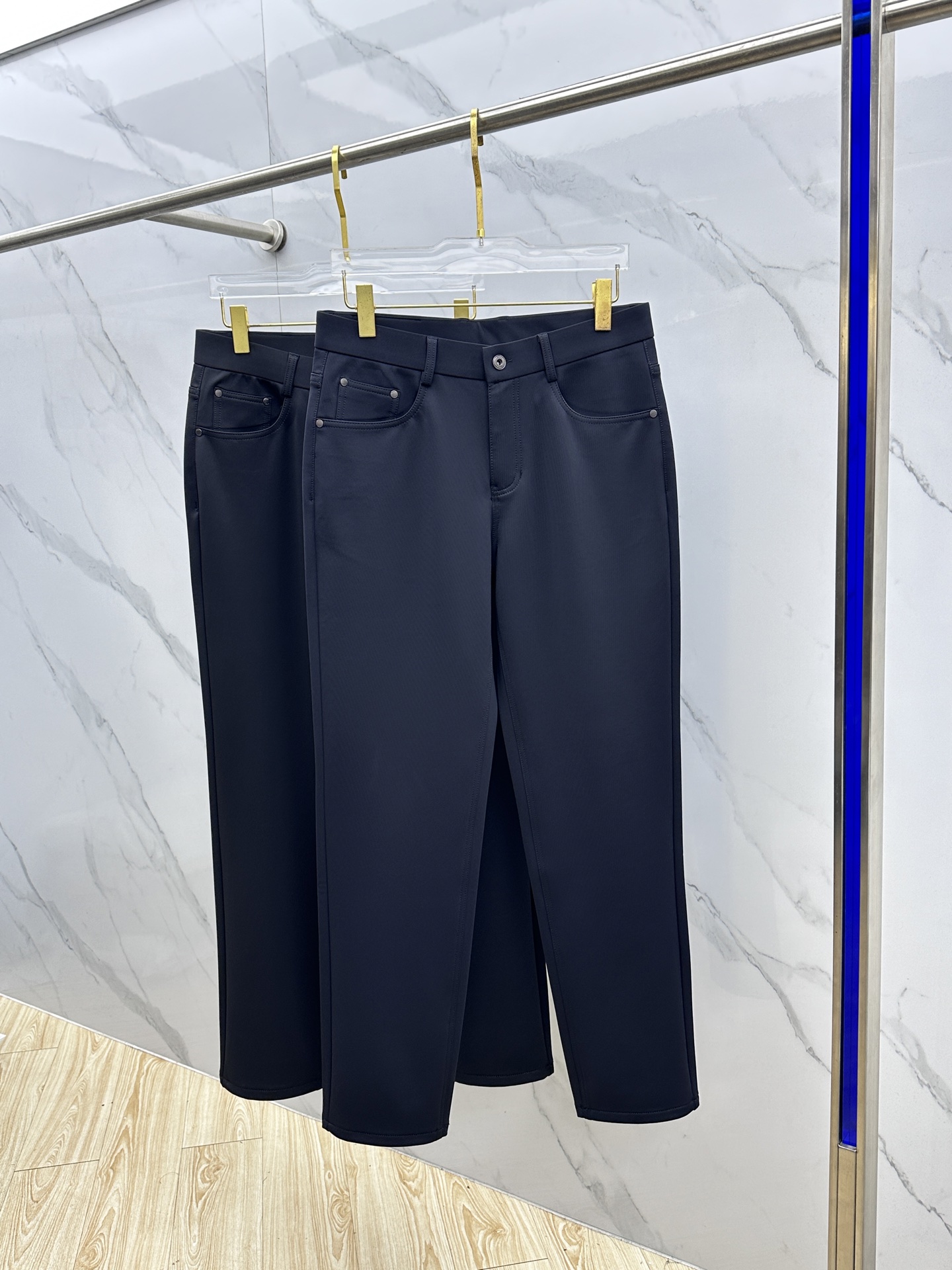 🆕BOSS 🔥高端定制、2025秋冬最新款休闲裤五袋裤 柜台同步发售 原版定制复刻 客供五金辅料 原单品