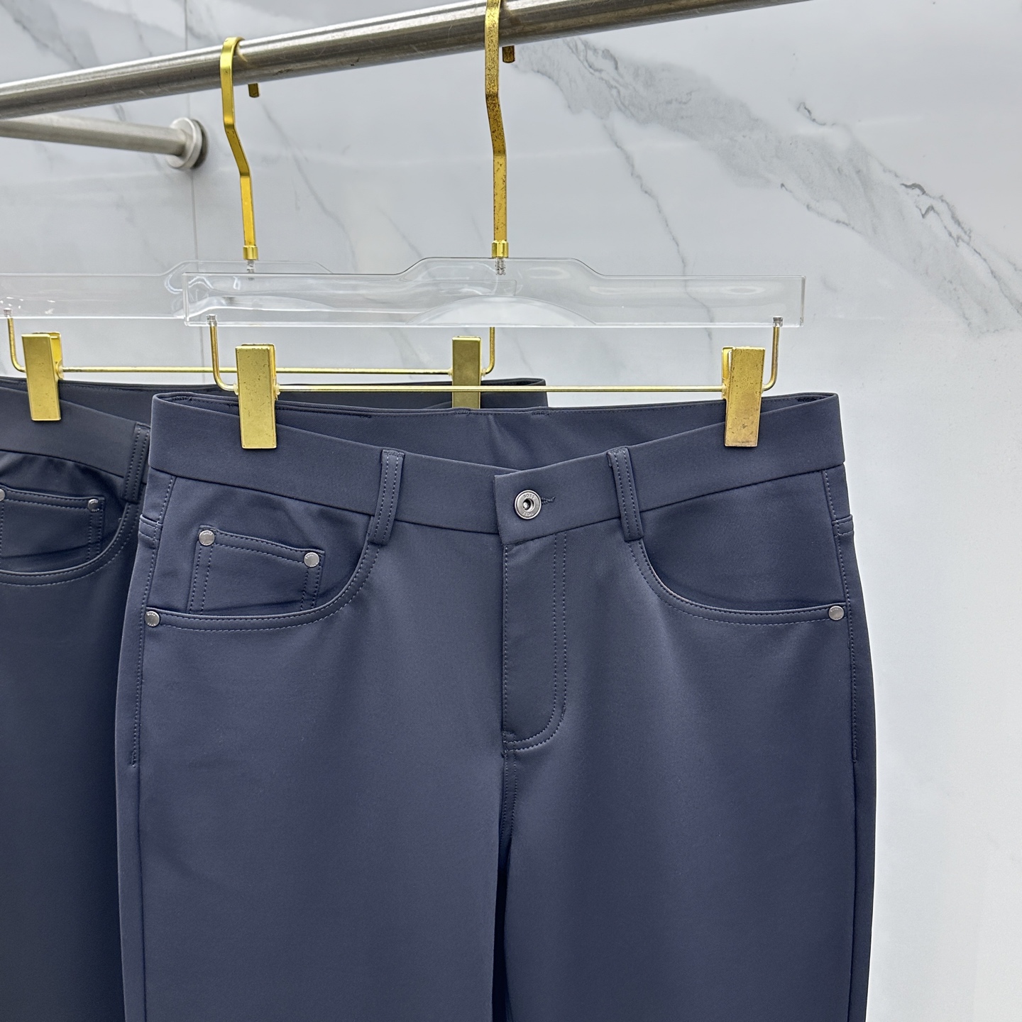 🆕BOSS 🔥高端定制、2025秋冬最新款休闲裤五袋裤 柜台同步发售 原版定制复刻 客供五金辅料 原单品