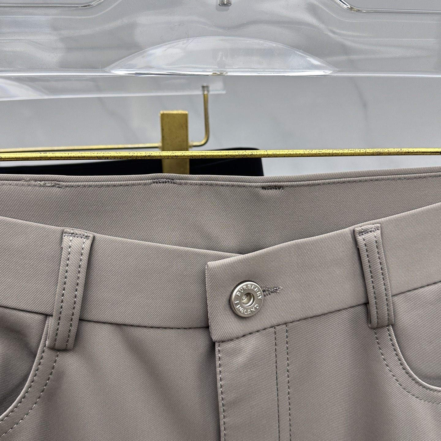 🆕Burberry巴宝莉 🔥高端定制、2025秋冬最新款休闲裤五袋裤 柜台同步发售 原版定制复刻 客供五