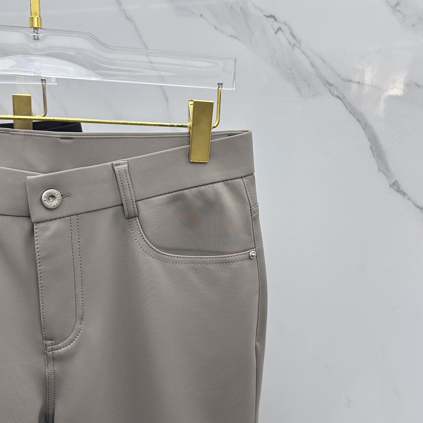 🆕Burberry巴宝莉 🔥高端定制、2025秋冬最新款休闲裤五袋裤 柜台同步发售 原版定制复刻 客供五