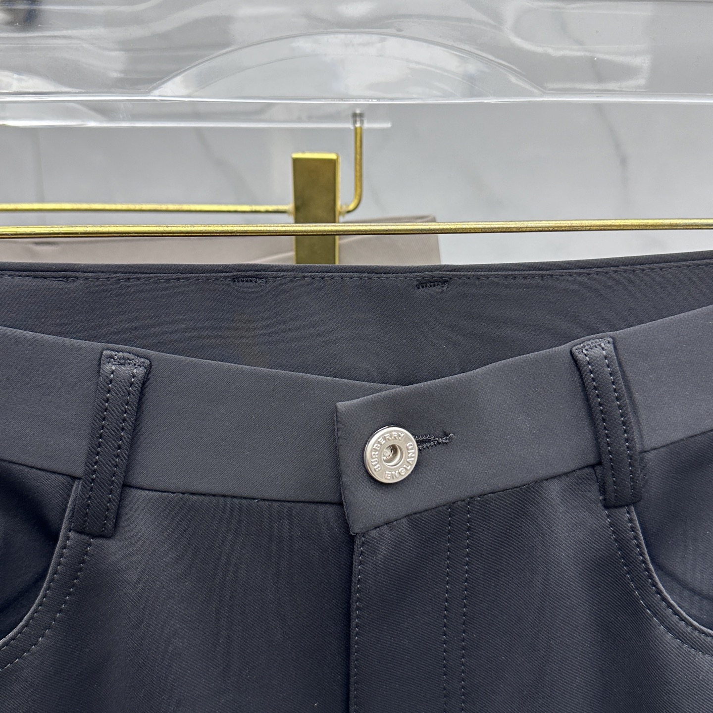 🆕Burberry巴宝莉 🔥高端定制、2025秋冬最新款休闲裤五袋裤 柜台同步发售 原版定制复刻 客供五