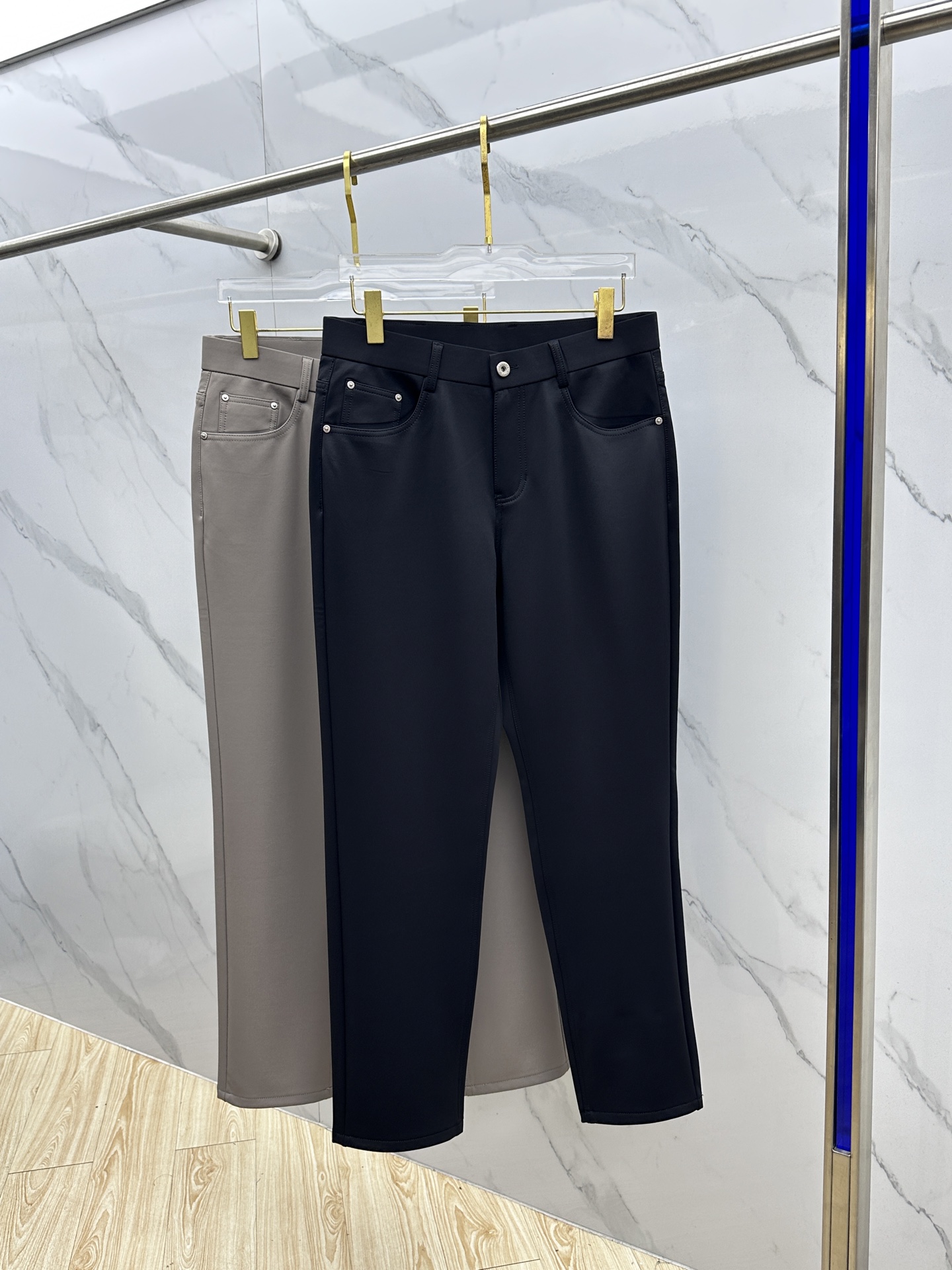 🆕Burberry巴宝莉 🔥高端定制、2025秋冬最新款休闲裤五袋裤 柜台同步发售 原版定制复刻 客供五