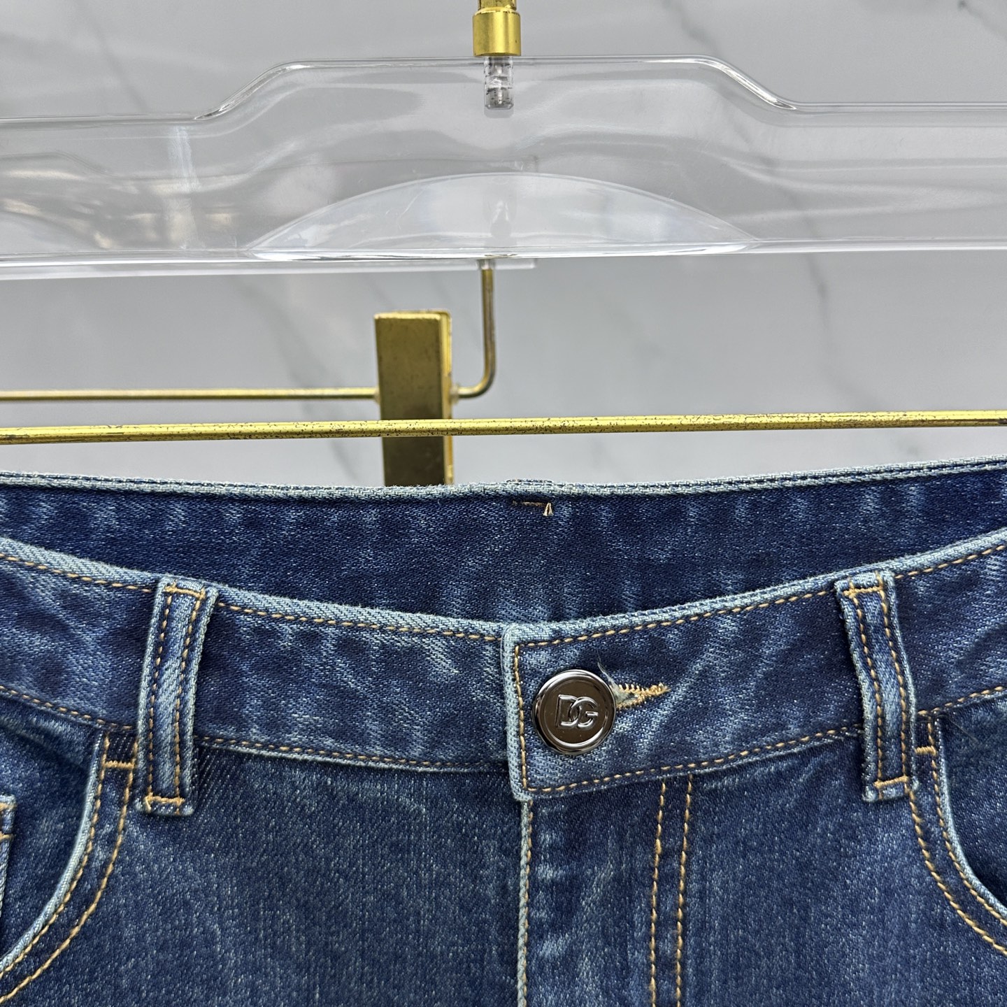 🆕DG杜嘉班纳 🔥高端定制、2025秋冬最新款洗水牛仔裤 柜台同步发售 原版定制复刻 客供五金辅料 原单