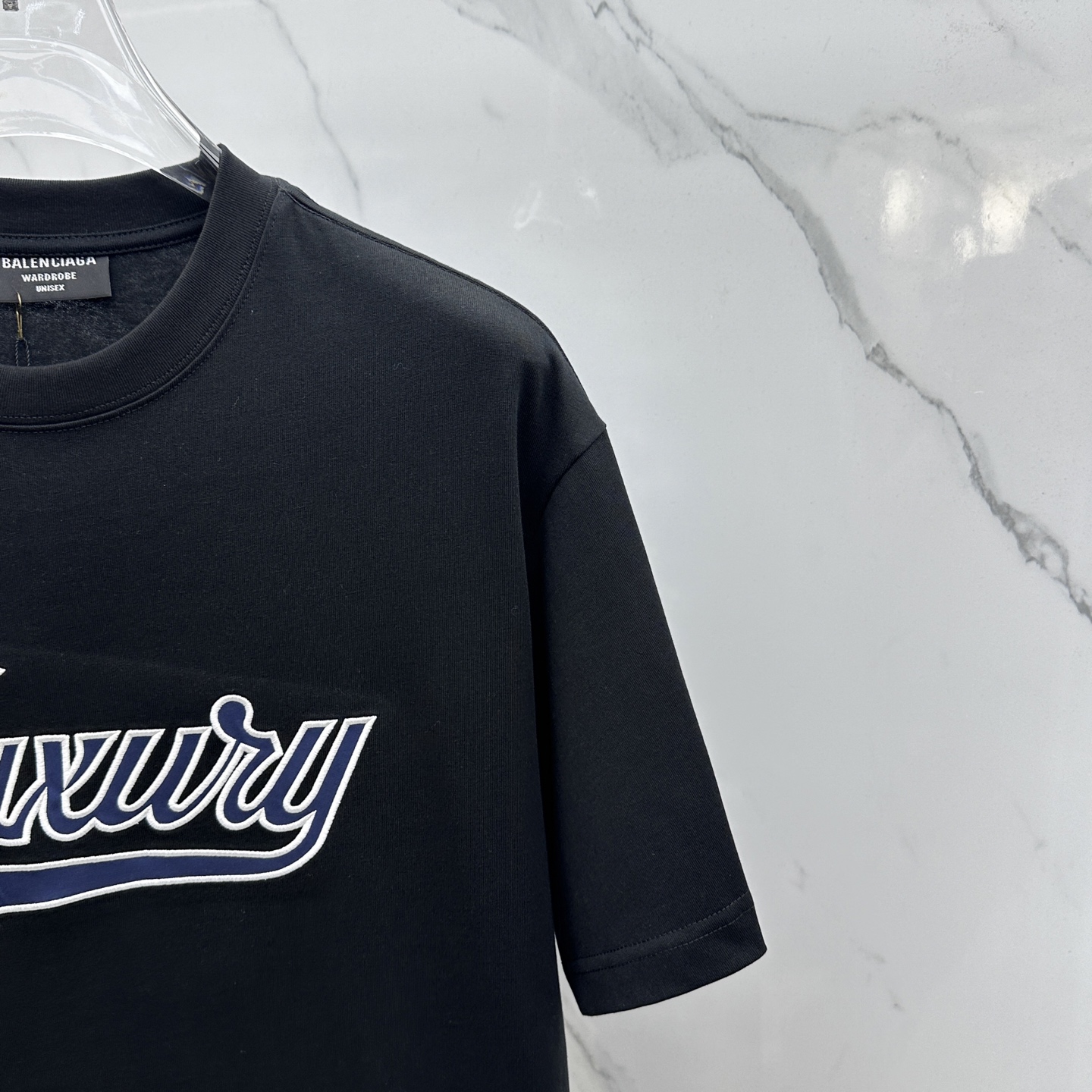 🆕Balenciaga巴黎世家 微阔 新款首发专柜最新款短袖圆领T恤 高端订制 设计前卫时尚！品牌log