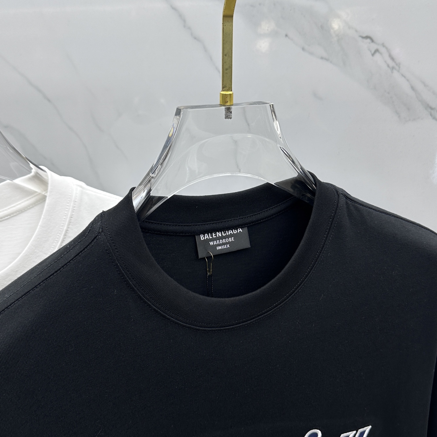 🆕Balenciaga巴黎世家 微阔 新款首发专柜最新款短袖圆领T恤 高端订制 设计前卫时尚！品牌log