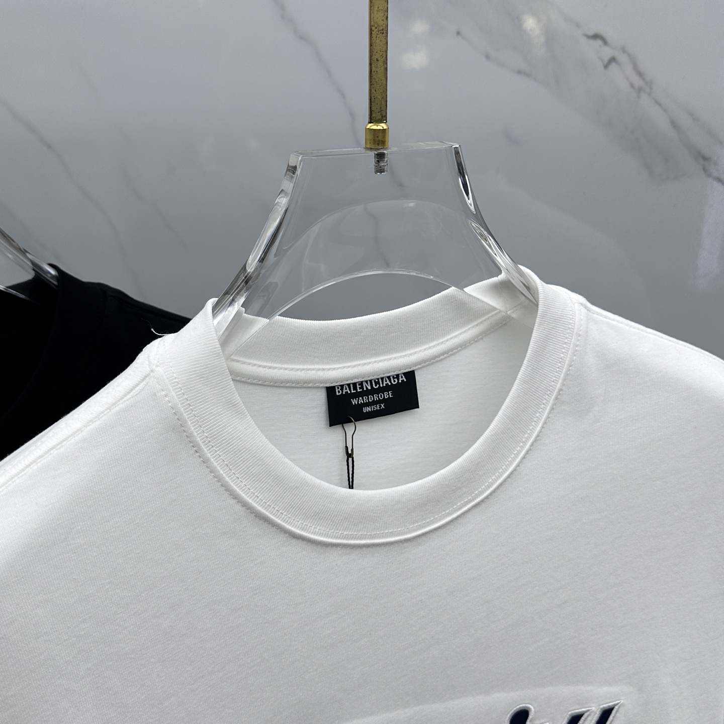 🆕Balenciaga巴黎世家 微阔 新款首发专柜最新款短袖圆领T恤 高端订制 设计前卫时尚！品牌log