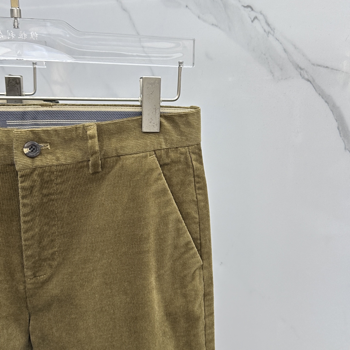 🆕Burberry巴宝莉 2025冬季新品休闲裤西裤厚款灯芯绒，官网同步发售，裤身工艺设计，进口客供辅料