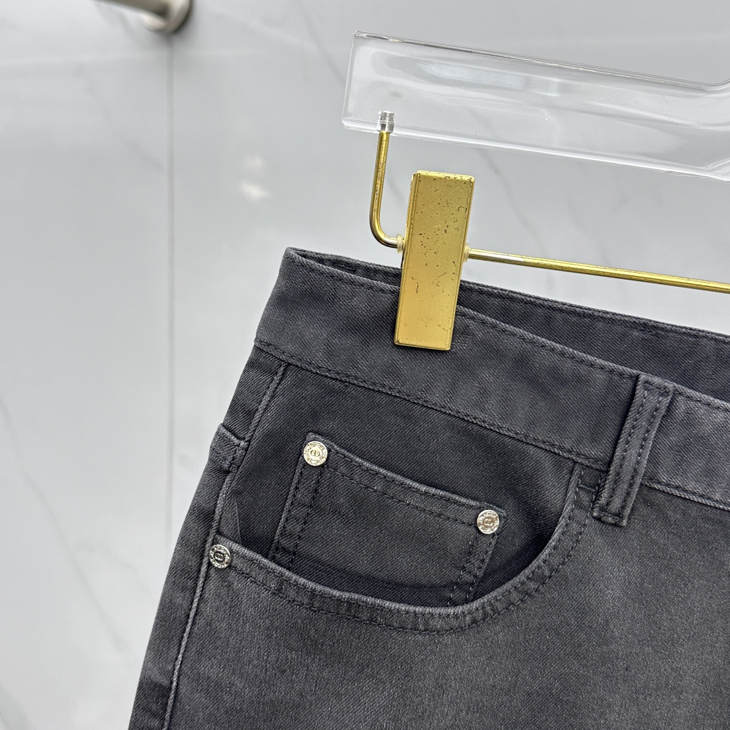 🆕Dior迪奥 🔥高端定制、2025秋冬最新款洗水牛仔裤 柜台同步发售 原版定制复刻 客供五金辅料 原单