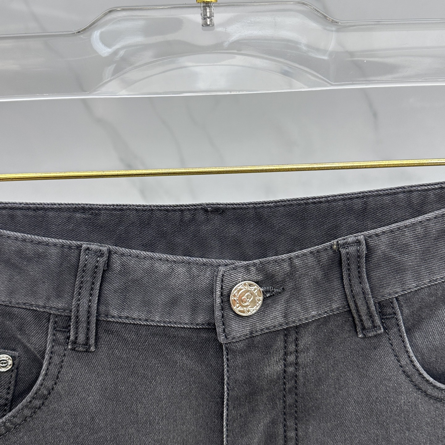 🆕Dior迪奥 🔥高端定制、2025秋冬最新款洗水牛仔裤 柜台同步发售 原版定制复刻 客供五金辅料 原单