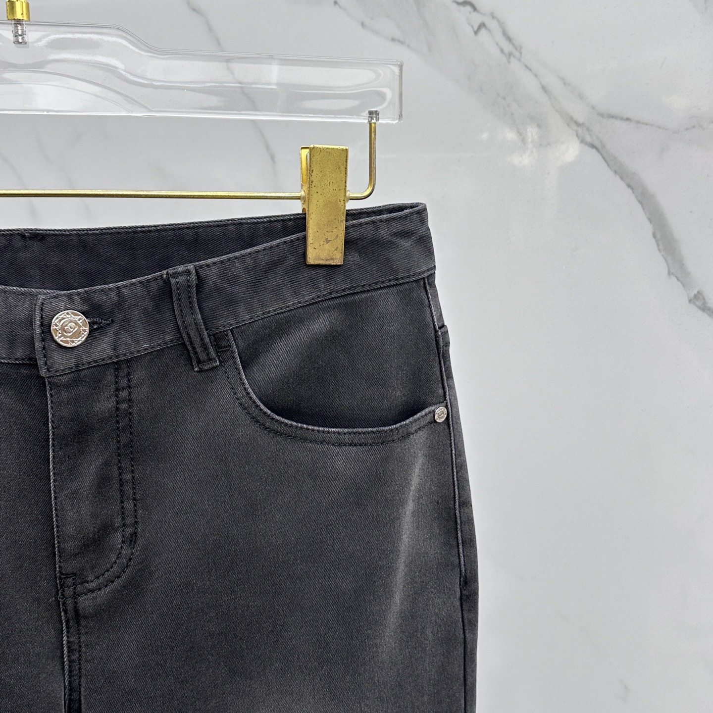 🆕Dior迪奥 🔥高端定制、2025秋冬最新款洗水牛仔裤 柜台同步发售 原版定制复刻 客供五金辅料 原单