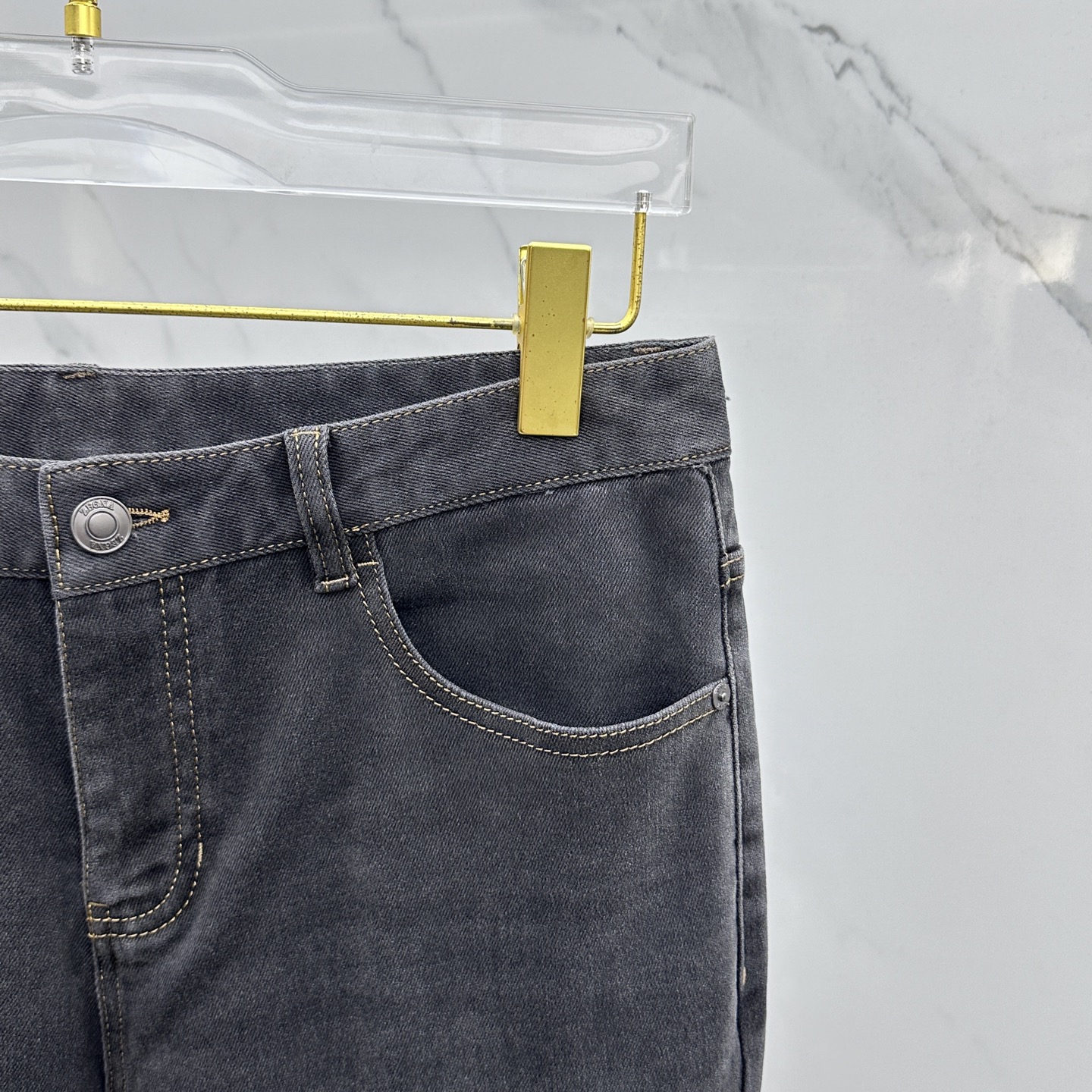 🆕ZEGNA杰尼亚 🔥高端定制、2025秋冬最新款洗水牛仔裤 柜台同步发售 原版定制复刻 客供五金辅料 