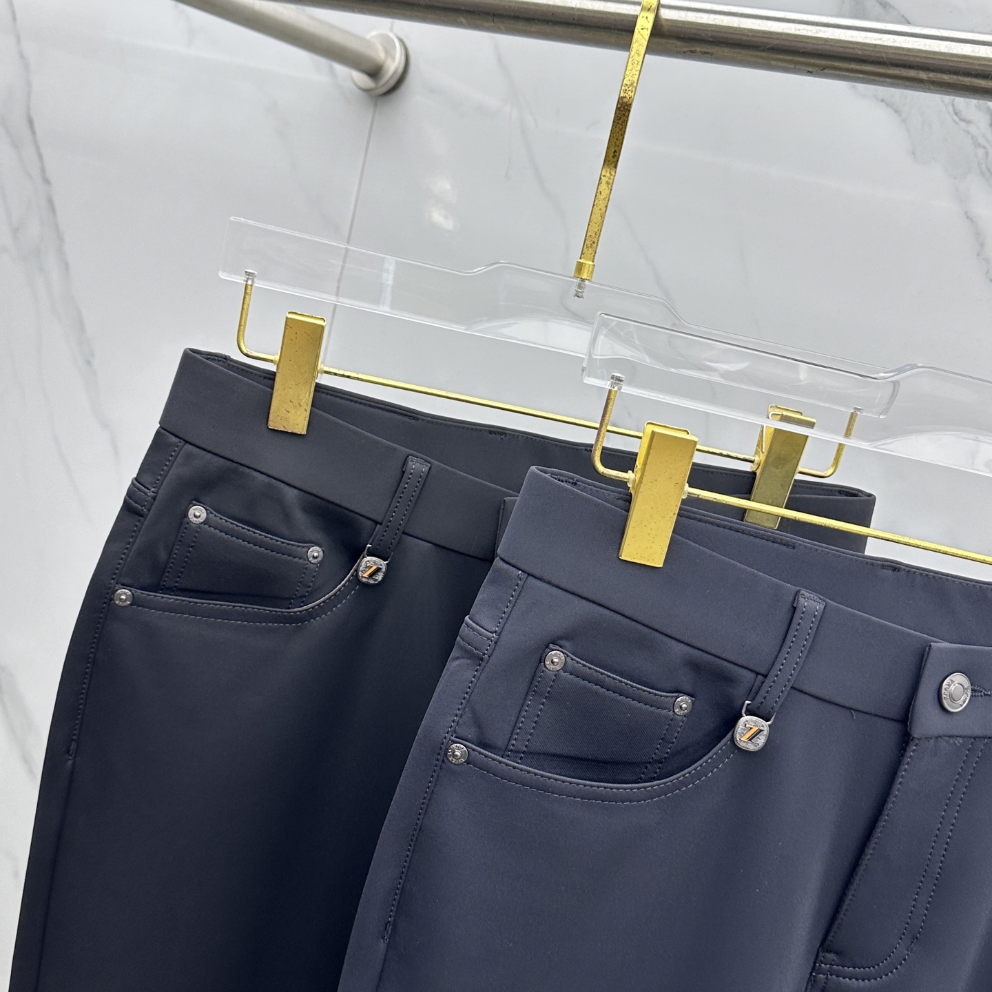 🆕ZEGNA杰尼亚 🔥高端定制、2025秋冬最新款休闲裤五袋西裤，柜台同步发售 原版定制复刻 客供五金辅