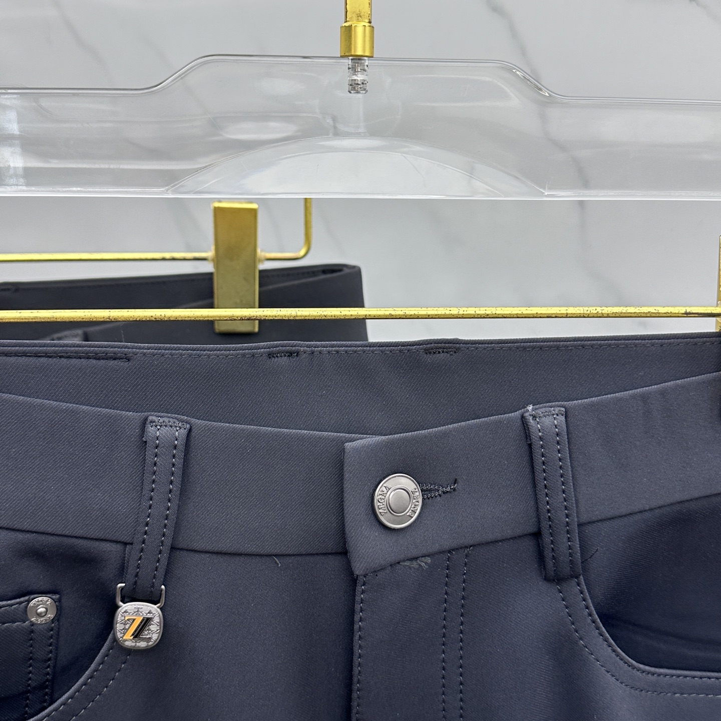 🆕ZEGNA杰尼亚 🔥高端定制、2025秋冬最新款休闲裤五袋西裤，柜台同步发售 原版定制复刻 客供五金辅