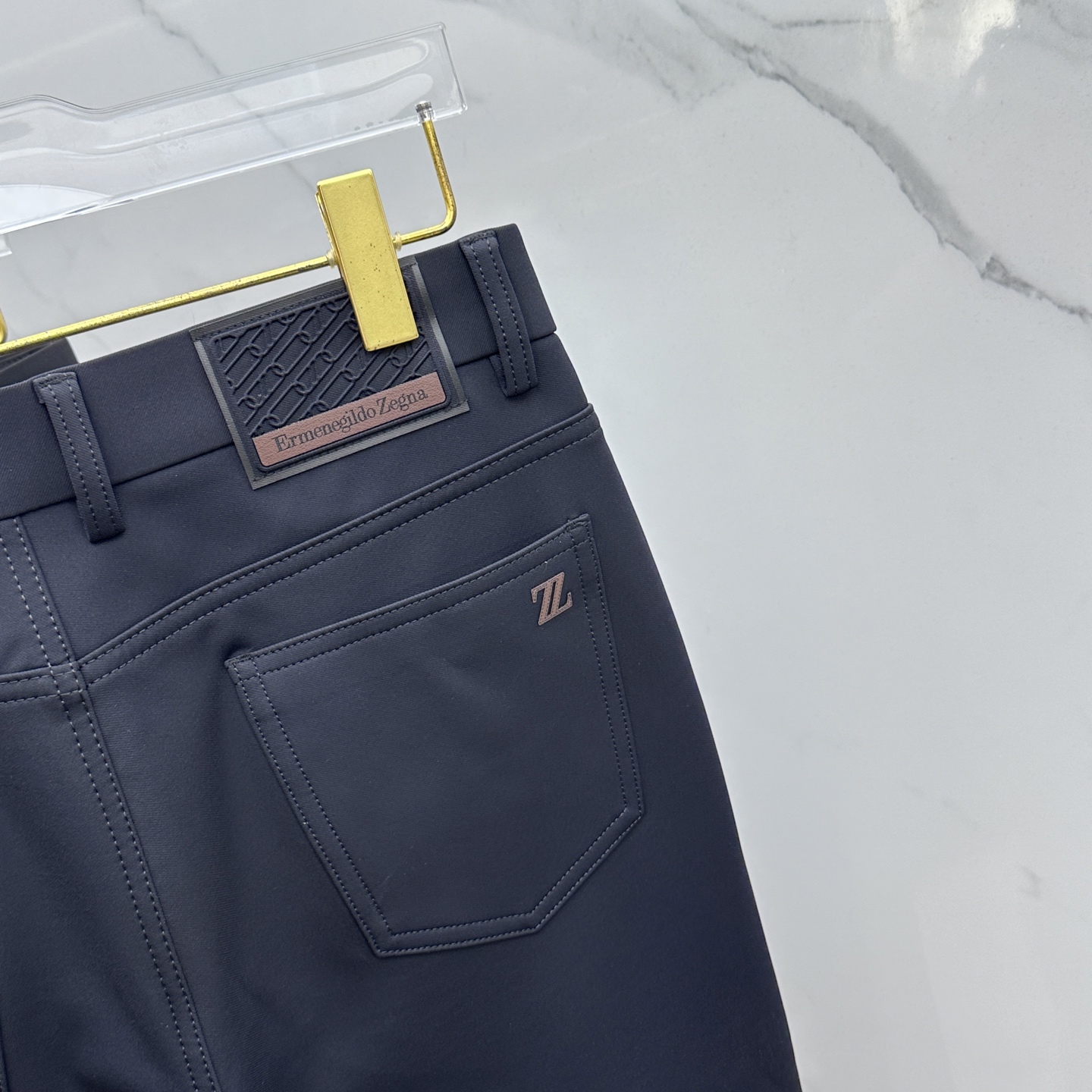 🆕ZEGNA杰尼亚 🔥高端定制、2025秋冬最新款休闲裤五袋西裤，柜台同步发售 原版定制复刻 客供五金辅