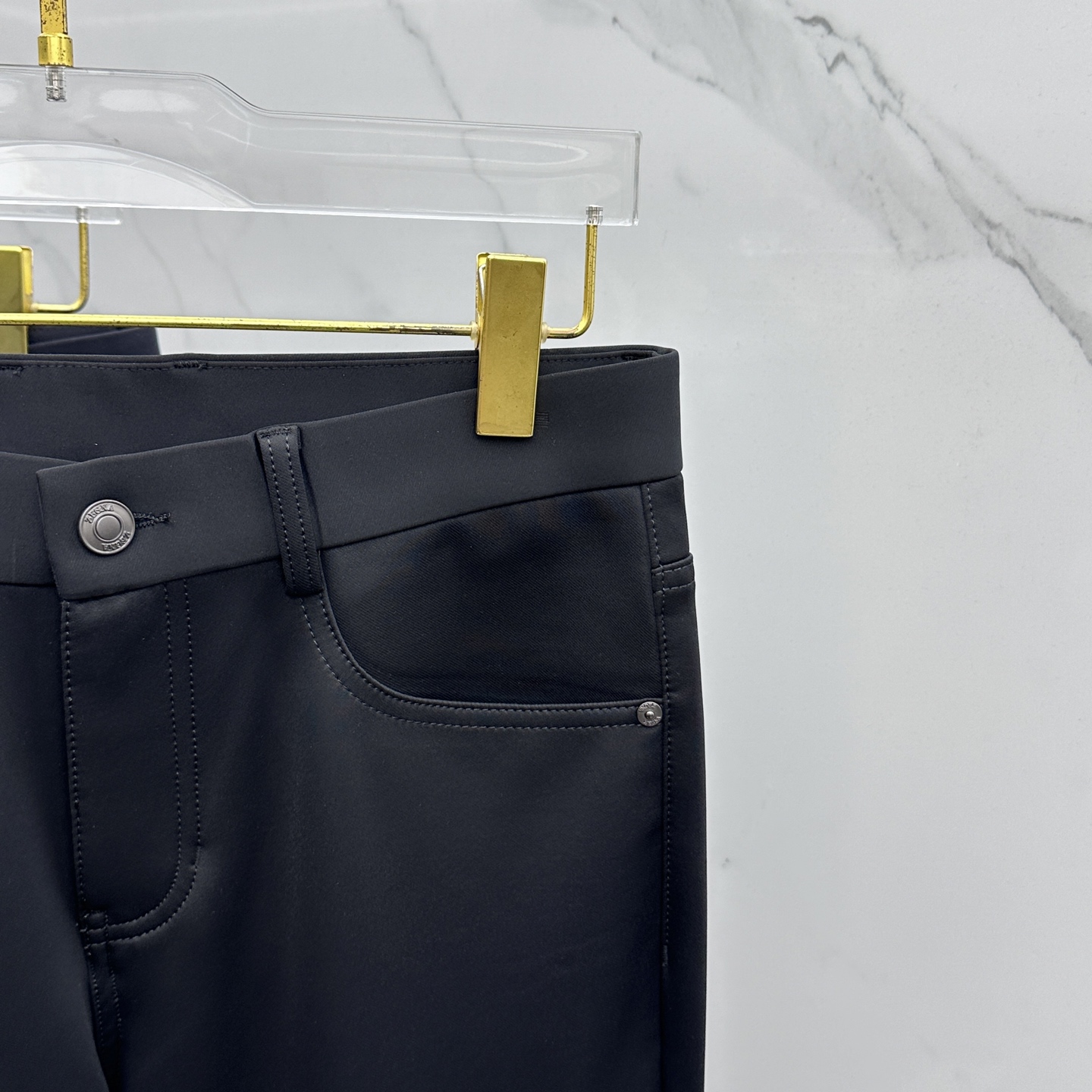 🆕ZEGNA杰尼亚 🔥高端定制、2025秋冬最新款休闲裤五袋西裤，柜台同步发售 原版定制复刻 客供五金辅