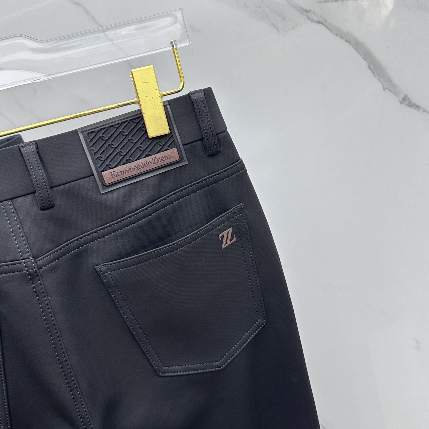 🆕ZEGNA杰尼亚 🔥高端定制、2025秋冬最新款休闲裤五袋西裤，柜台同步发售 原版定制复刻 客供五金辅