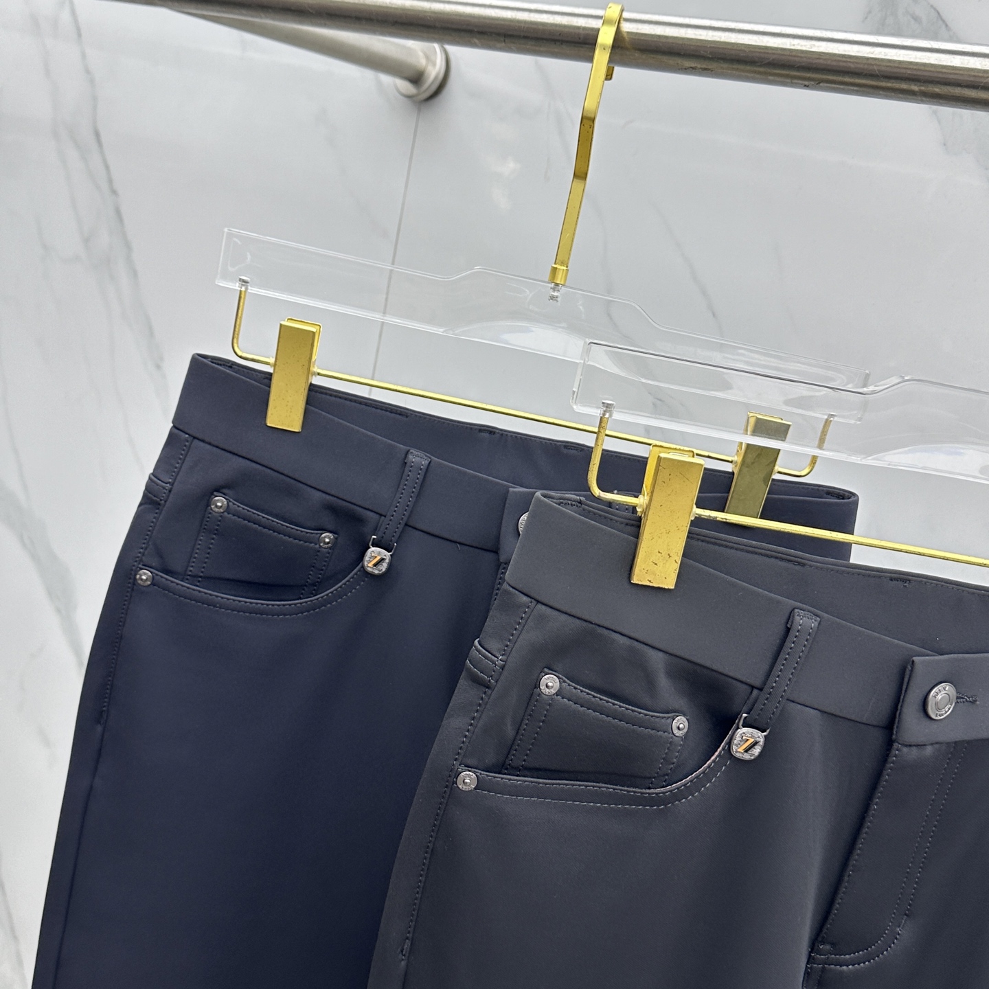 🆕ZEGNA杰尼亚 🔥高端定制、2025秋冬最新款休闲裤五袋西裤，柜台同步发售 原版定制复刻 客供五金辅