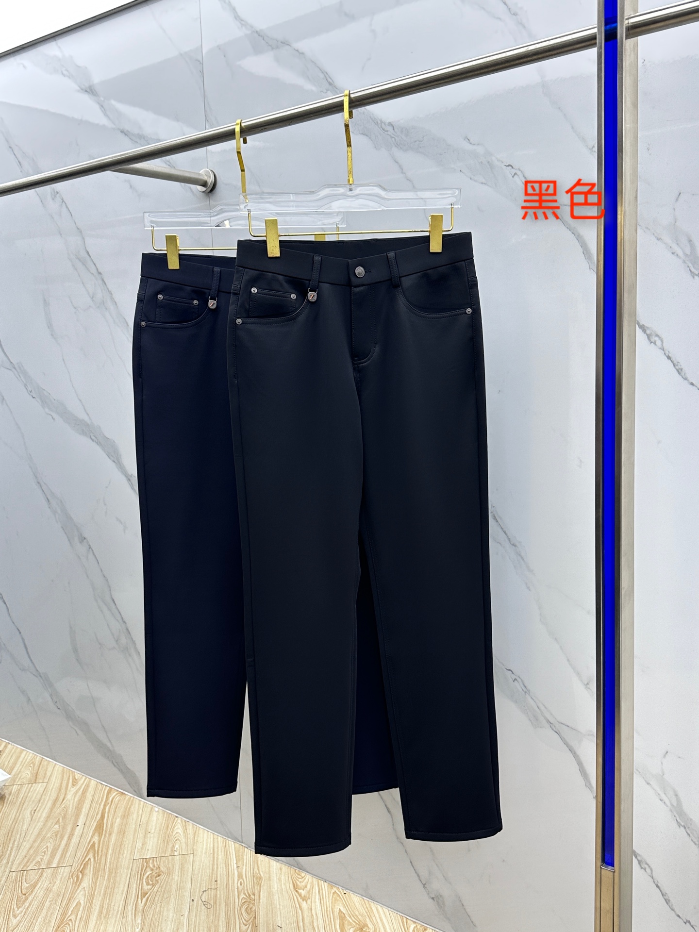 🆕ZEGNA杰尼亚 🔥高端定制、2025秋冬最新款休闲裤五袋西裤，柜台同步发售 原版定制复刻 客供五金辅