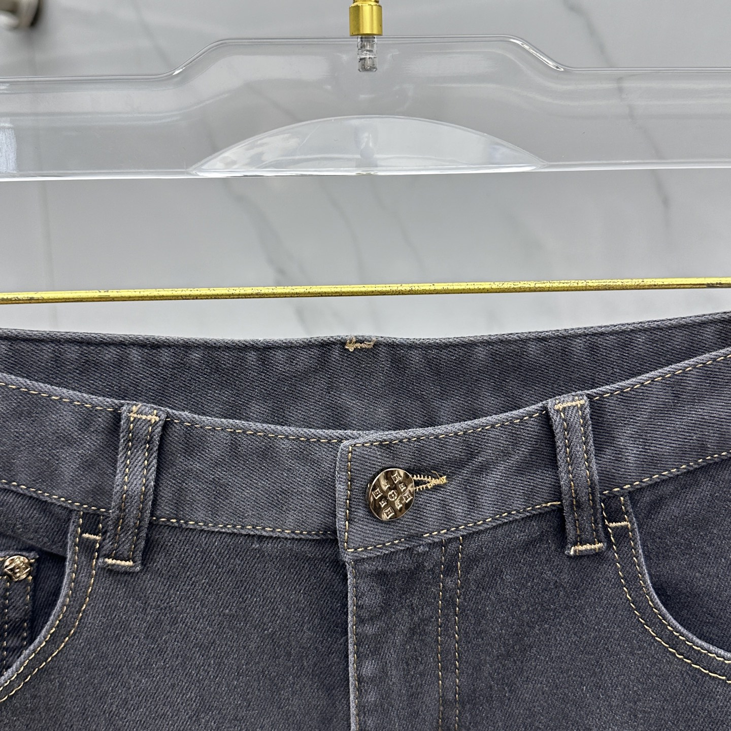 🆕LV路易威登 🔥高端定制、2025秋冬最新款牛仔裤 柜台同步发售 原版定制复刻 客供五金辅料 原单品质