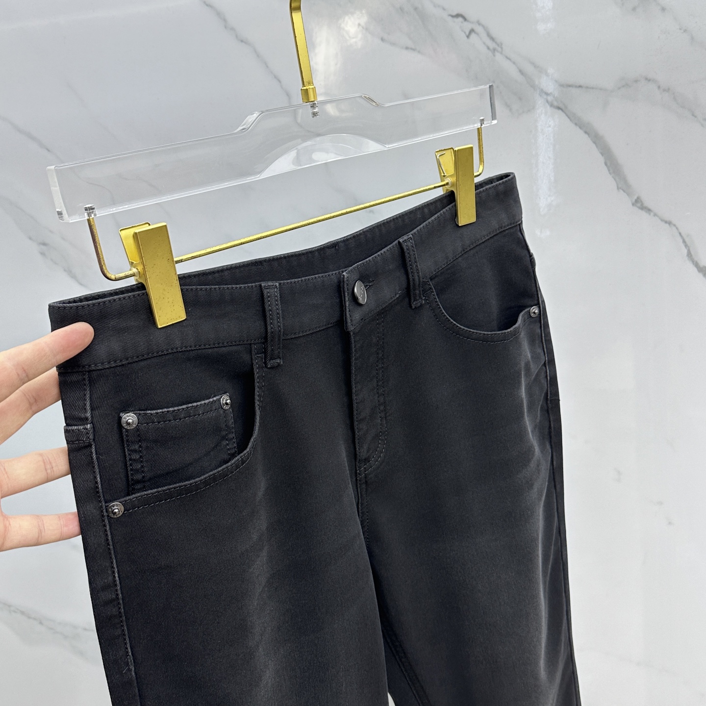 🆕Gucci古驰 🔥高端定制、2025秋冬最新款牛仔裤 柜台同步发售 原版定制复刻 客供五金辅料 原单品