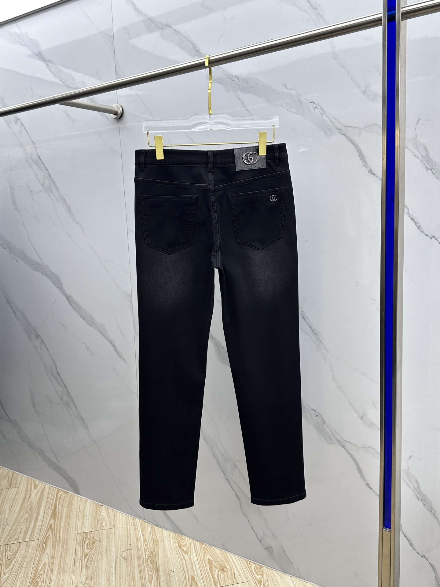 🆕Gucci古驰 🔥高端定制、2025秋冬最新款牛仔裤 柜台同步发售 原版定制复刻 客供五金辅料 原单品