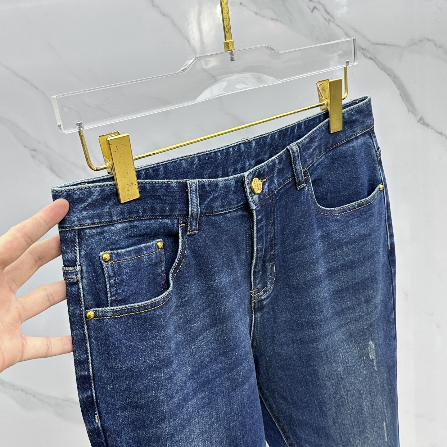 🆕LV路易威登 🔥高端定制、2025秋冬最新款牛仔裤 柜台同步发售 原版定制复刻 客供五金辅料 原单品质