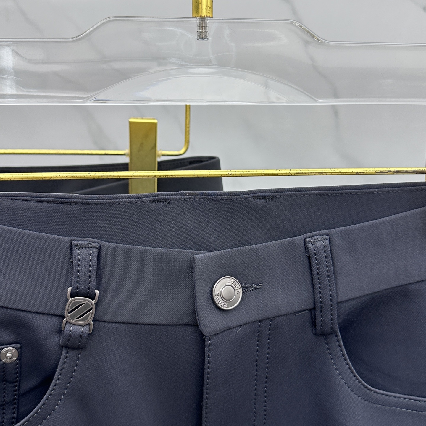 🆕ZEGNA杰尼亚 🔥高端定制、2025秋冬最新款休闲裤五袋西裤，柜台同步发售 原版定制复刻 客供五金辅