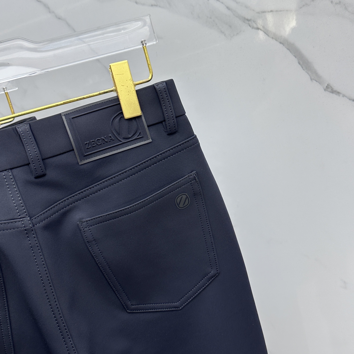 🆕ZEGNA杰尼亚 🔥高端定制、2025秋冬最新款休闲裤五袋西裤，柜台同步发售 原版定制复刻 客供五金辅