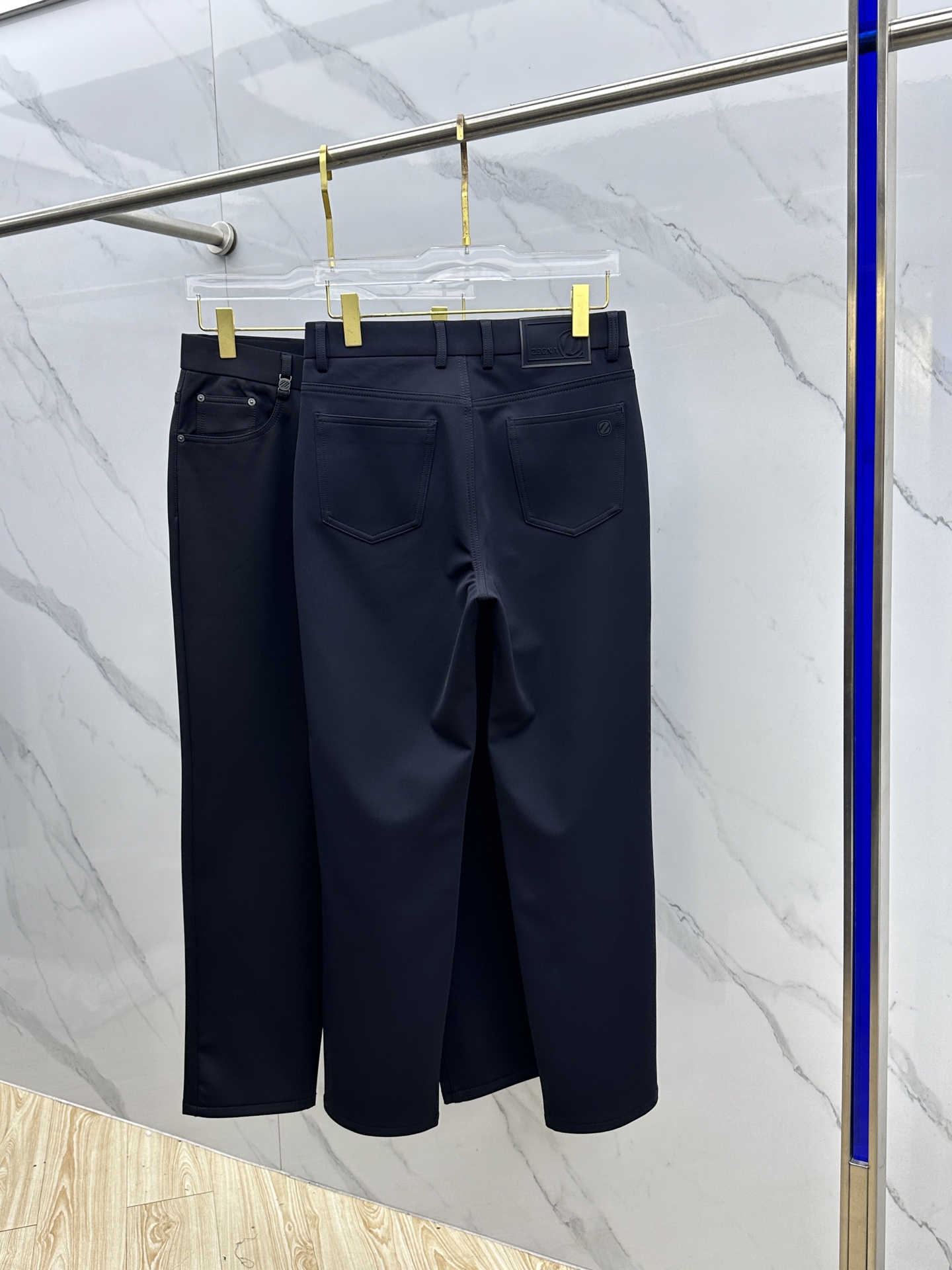 🆕ZEGNA杰尼亚 🔥高端定制、2025秋冬最新款休闲裤五袋西裤，柜台同步发售 原版定制复刻 客供五金辅