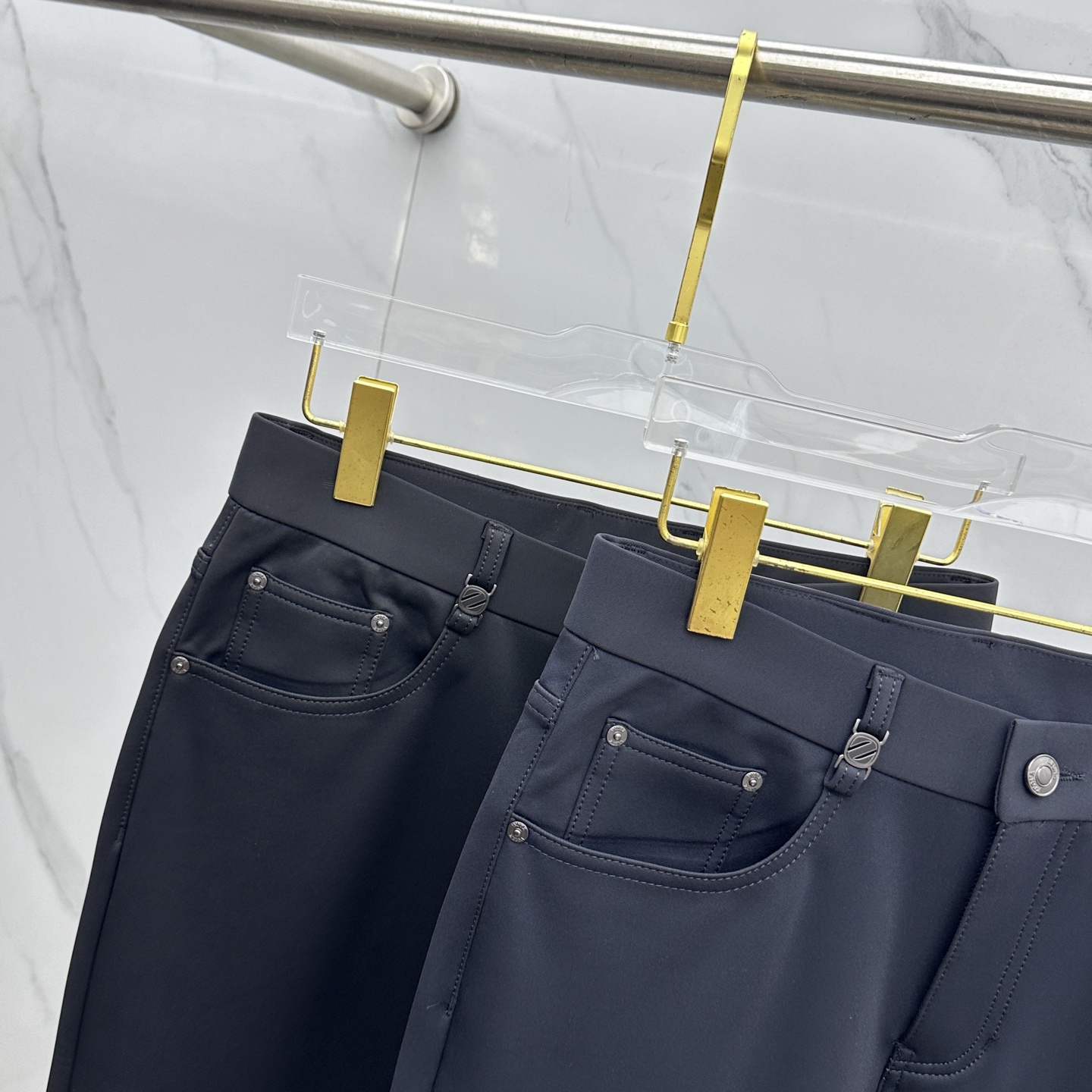 🆕ZEGNA杰尼亚 🔥高端定制、2025秋冬最新款休闲裤五袋西裤，柜台同步发售 原版定制复刻 客供五金辅