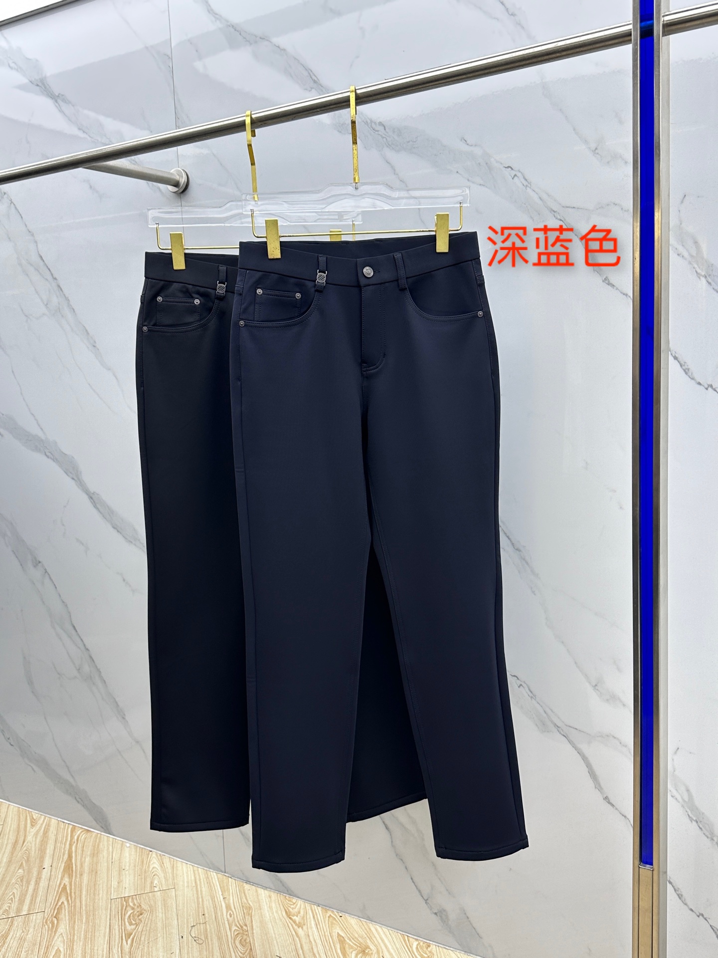 🆕ZEGNA杰尼亚 🔥高端定制、2025秋冬最新款休闲裤五袋西裤，柜台同步发售 原版定制复刻 客供五金辅