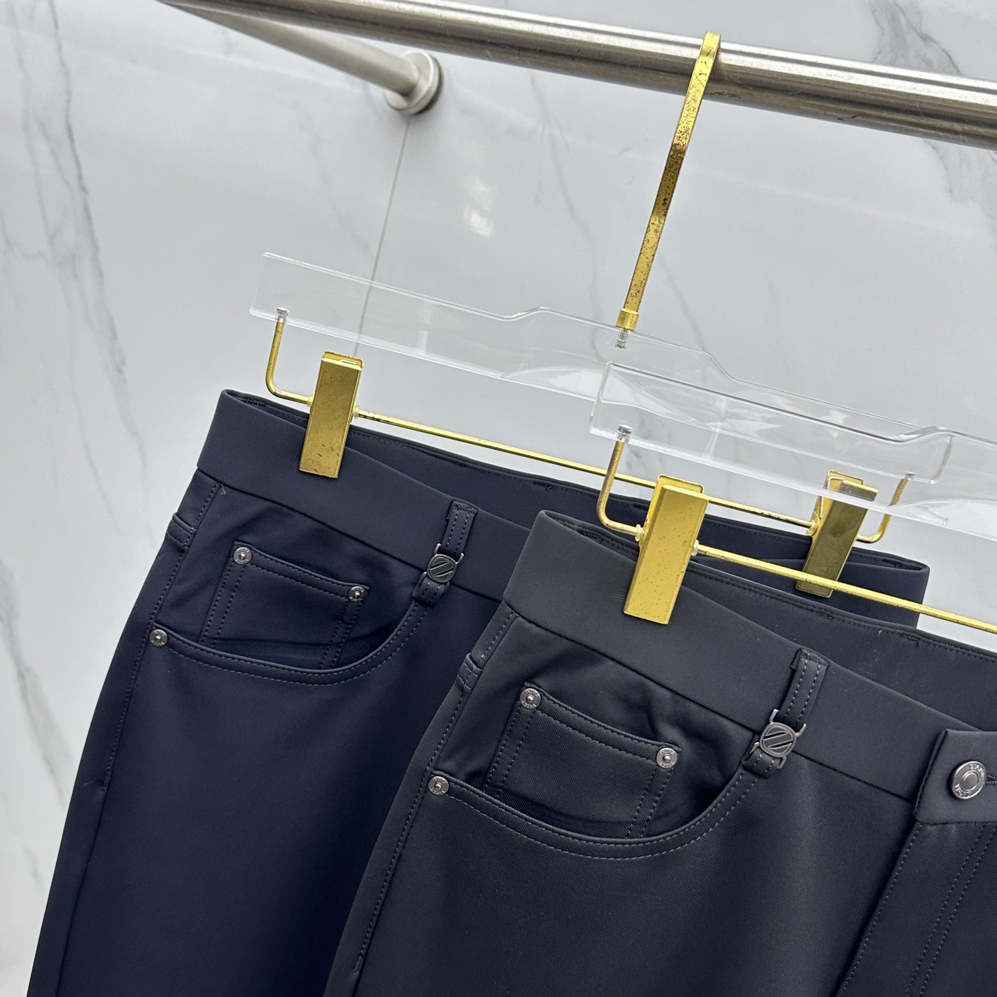 🆕ZEGNA杰尼亚 🔥高端定制、2025秋冬最新款休闲裤五袋西裤，柜台同步发售 原版定制复刻 客供五金辅